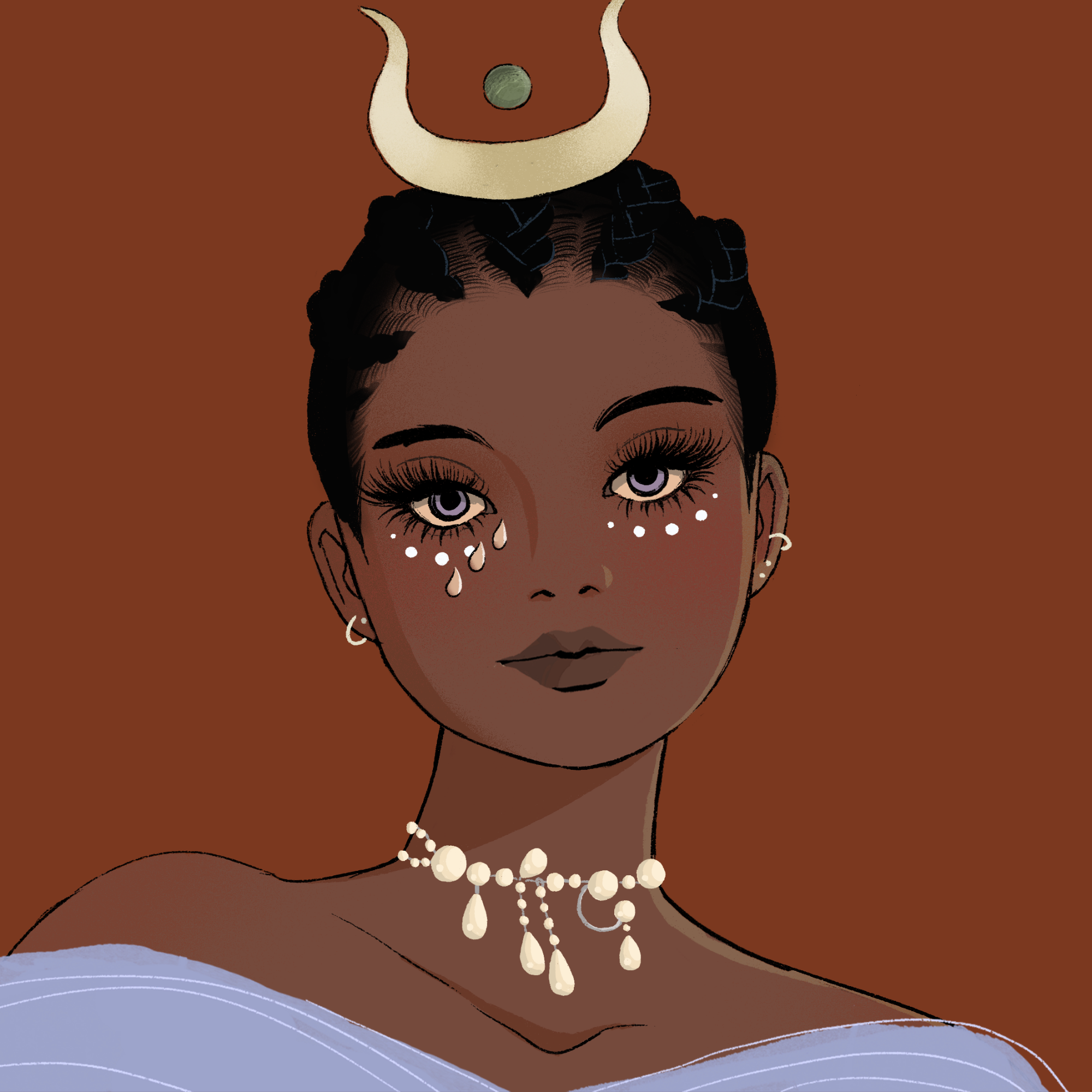 a portrait of Mazurka, the handsome macaron