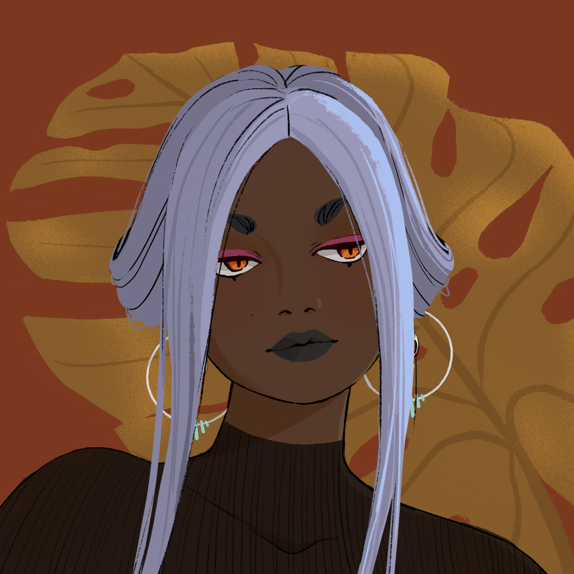 a portrait of Methana the veracious