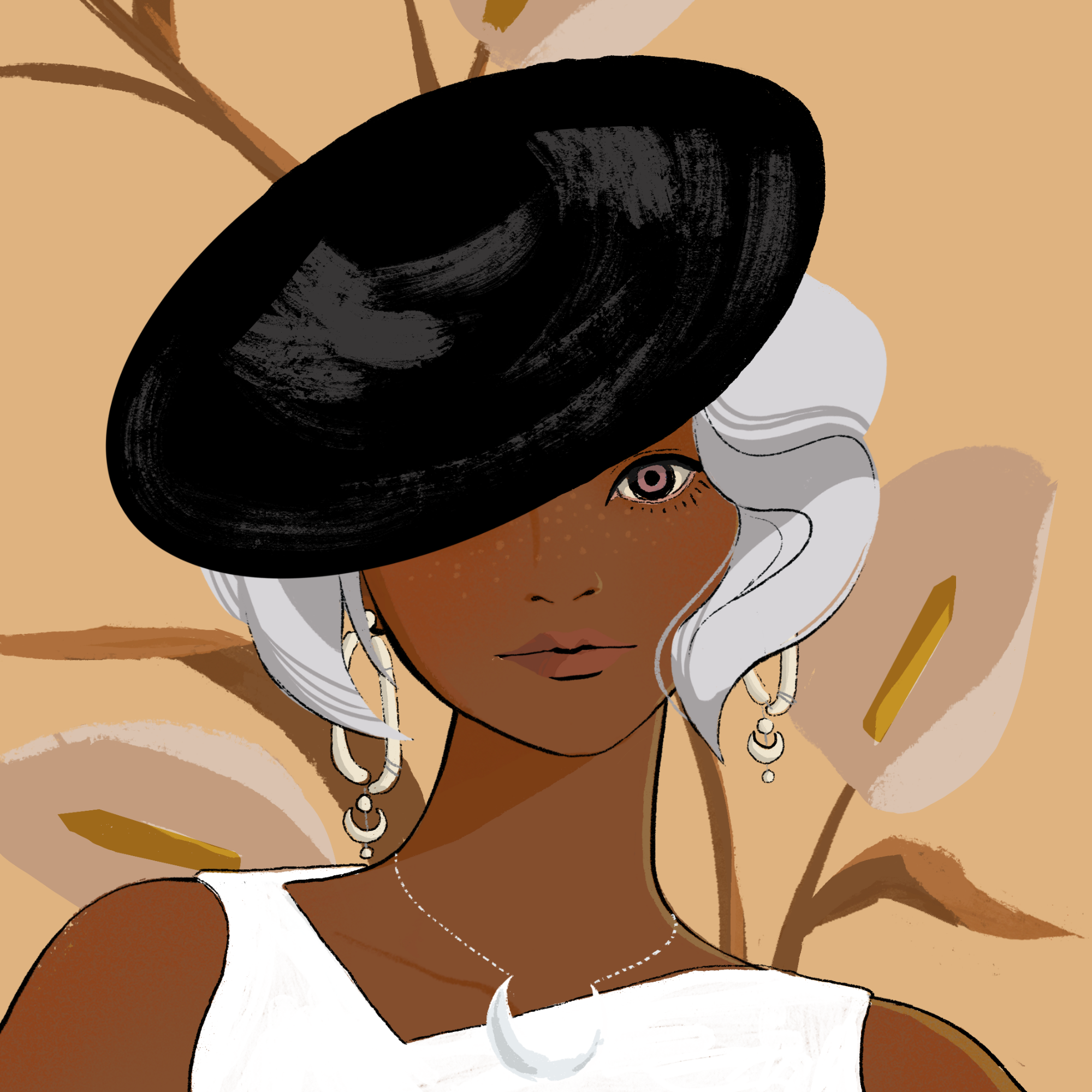 a portrait of Cadmium the sophisticated