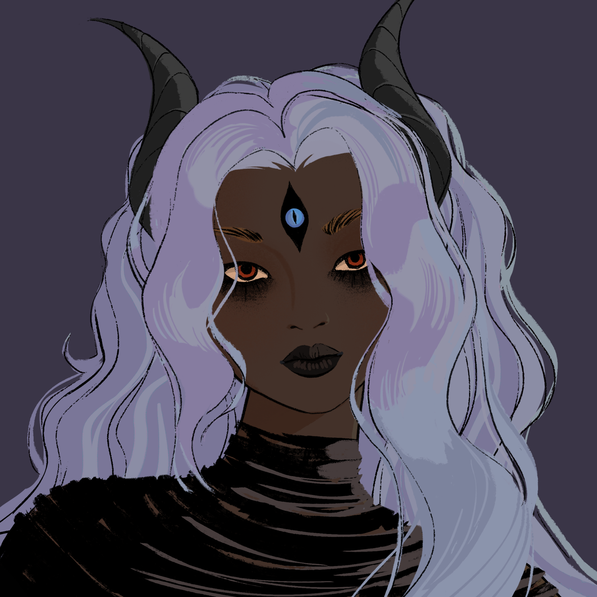 a portrait of Daisetsu, the motley chrage