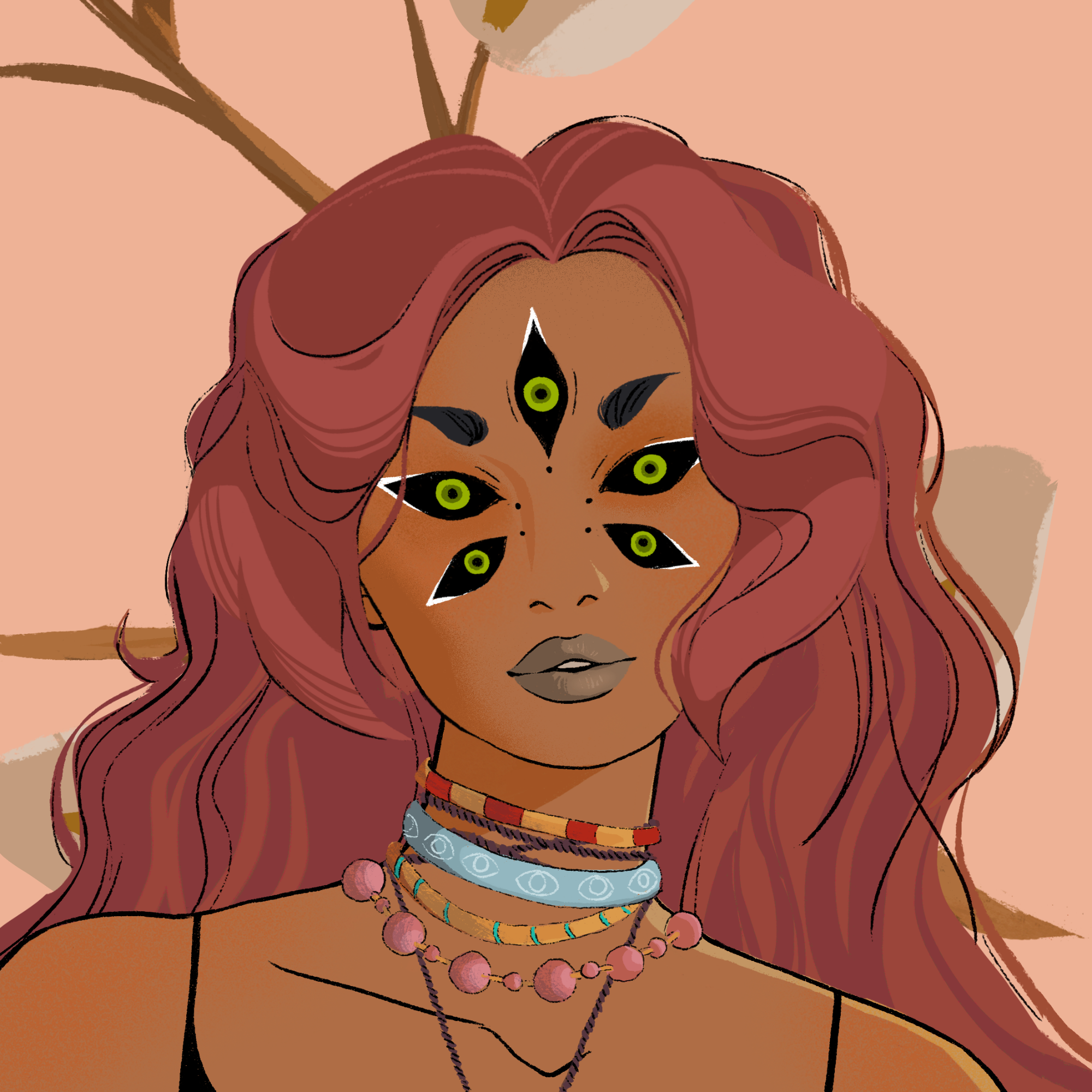 a portrait of Volcano of the woods