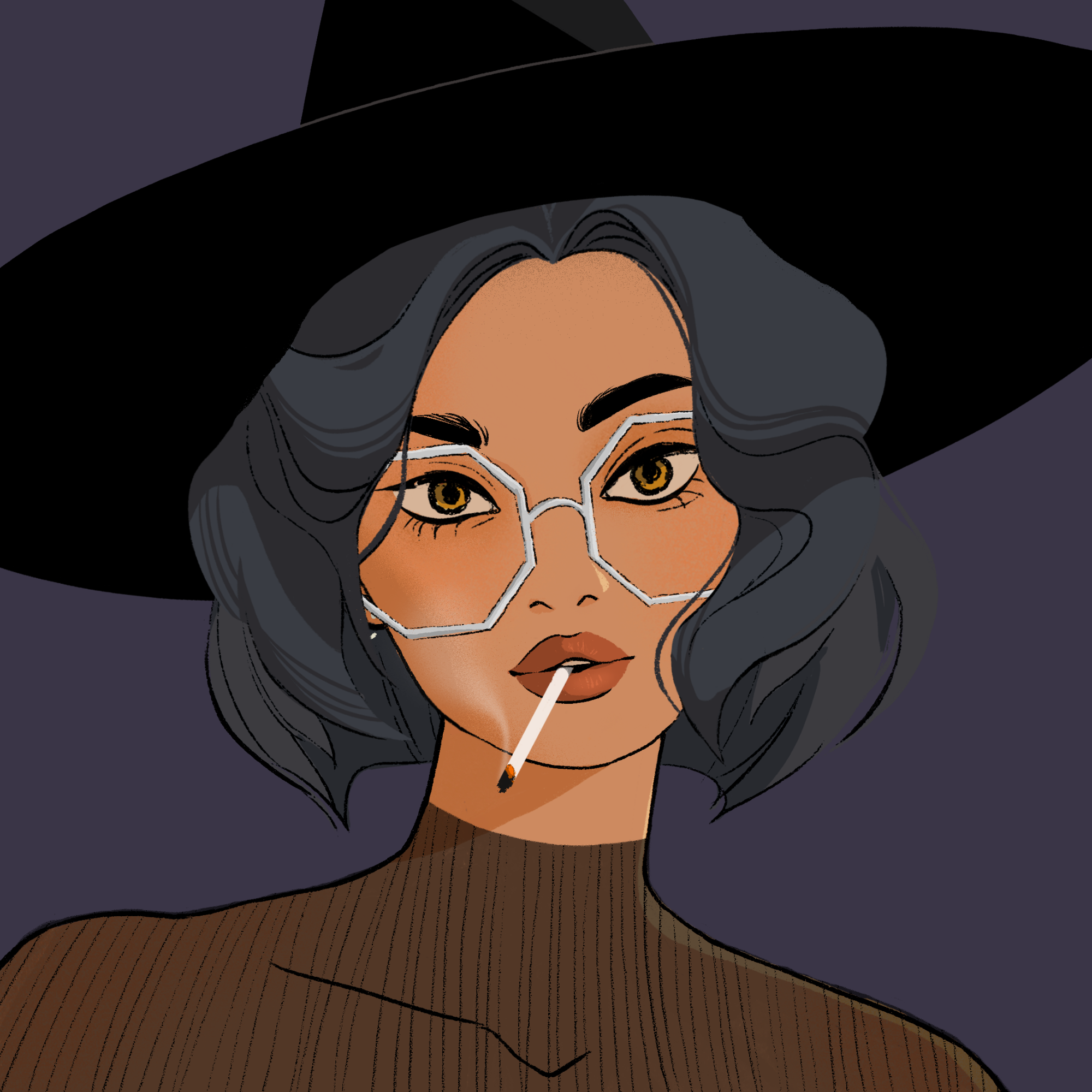 a portrait of Antares of the hallowed halls