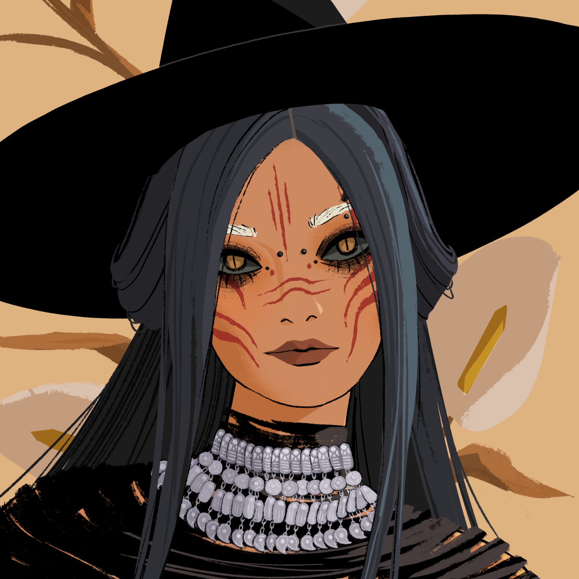 a portrait of Gaua the barbed