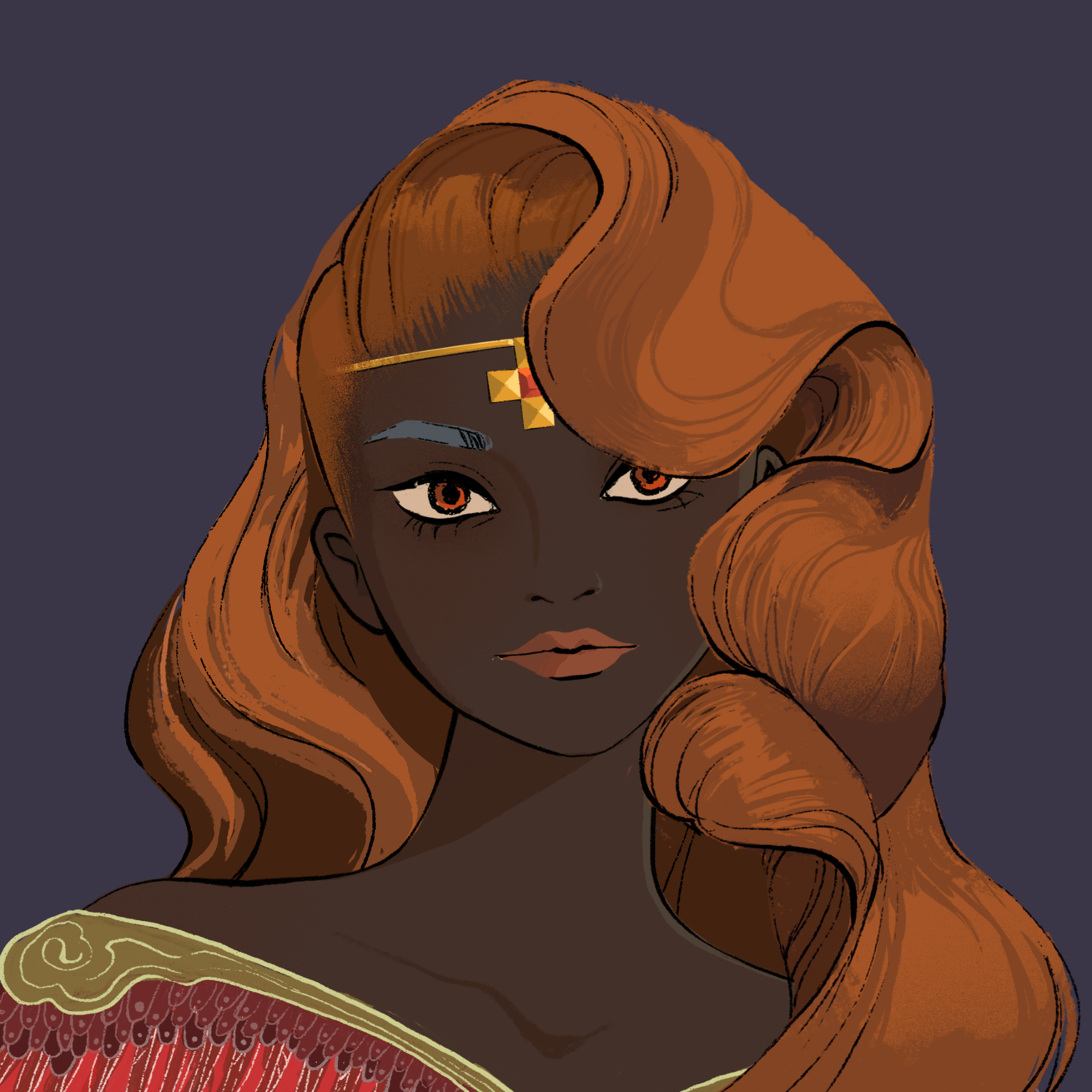 a portrait of Jade, the chic potpurri