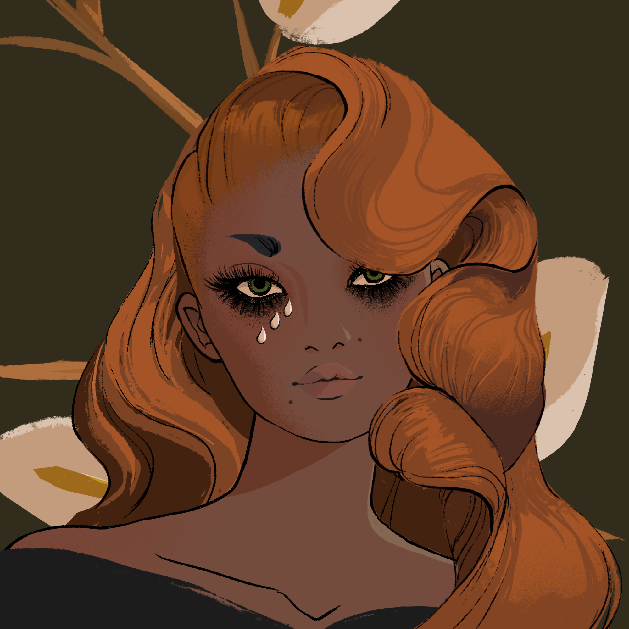 a portrait of Zingana of the wastes