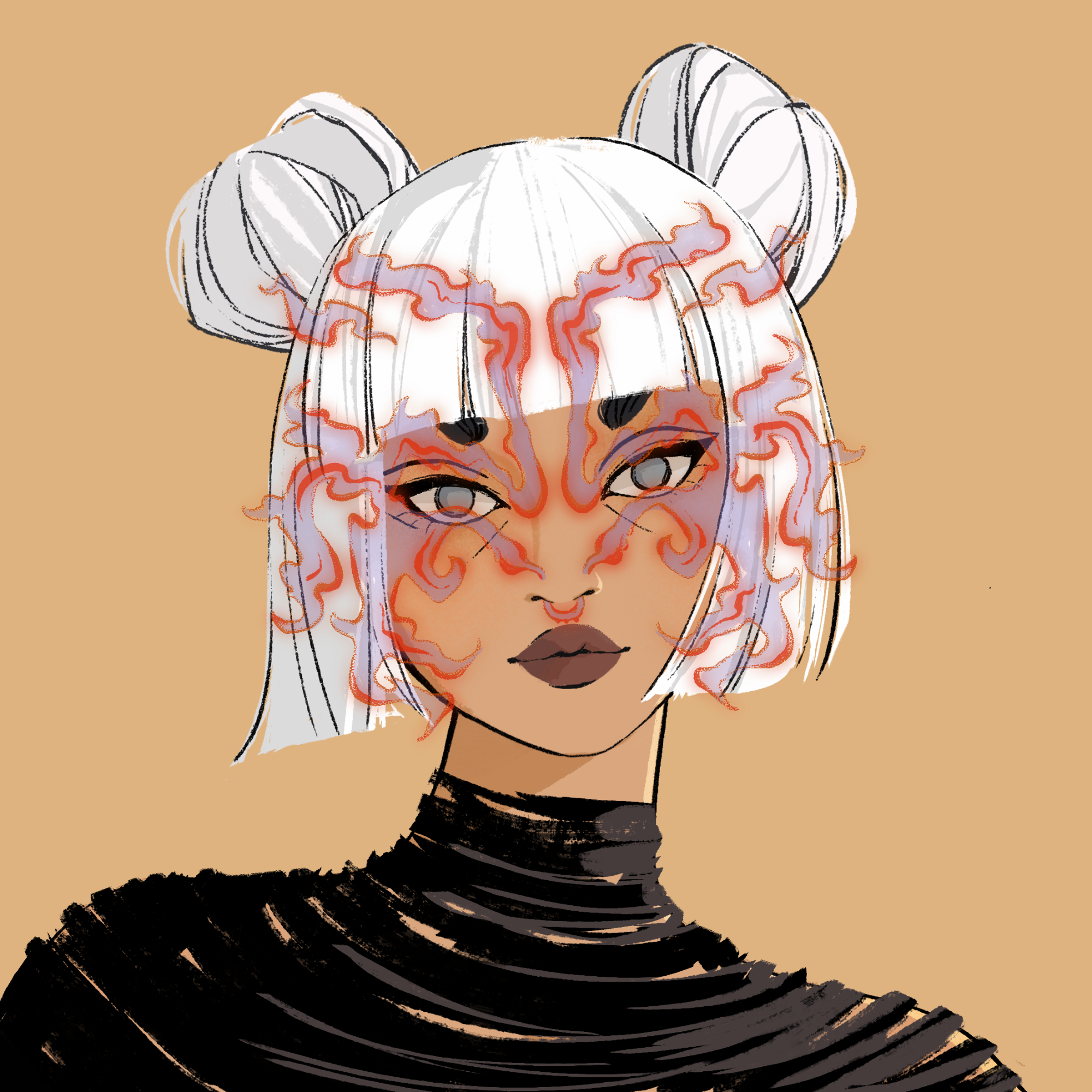 a portrait of Spurr, the other sparkler