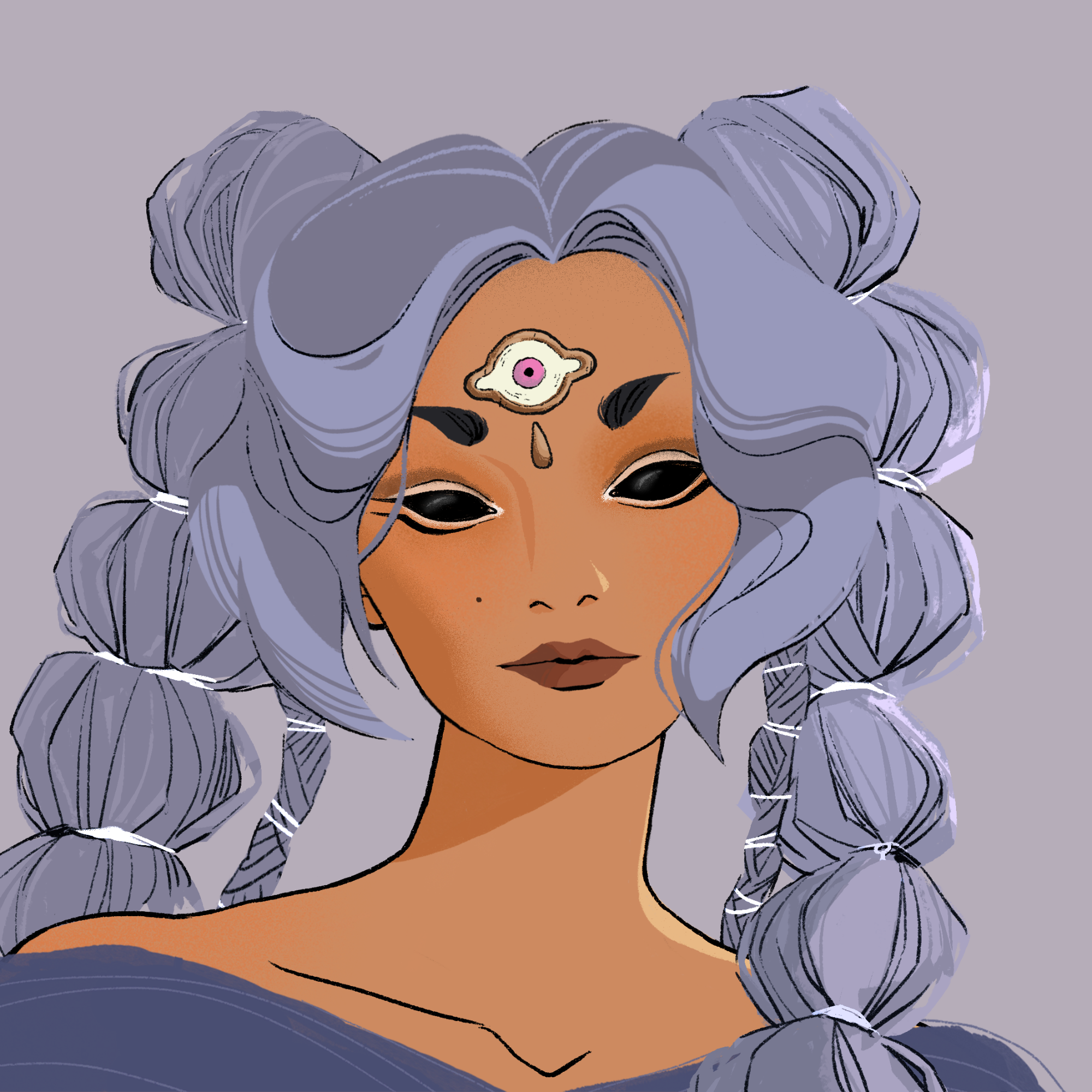 a portrait of Chrysalis, the soft riddle