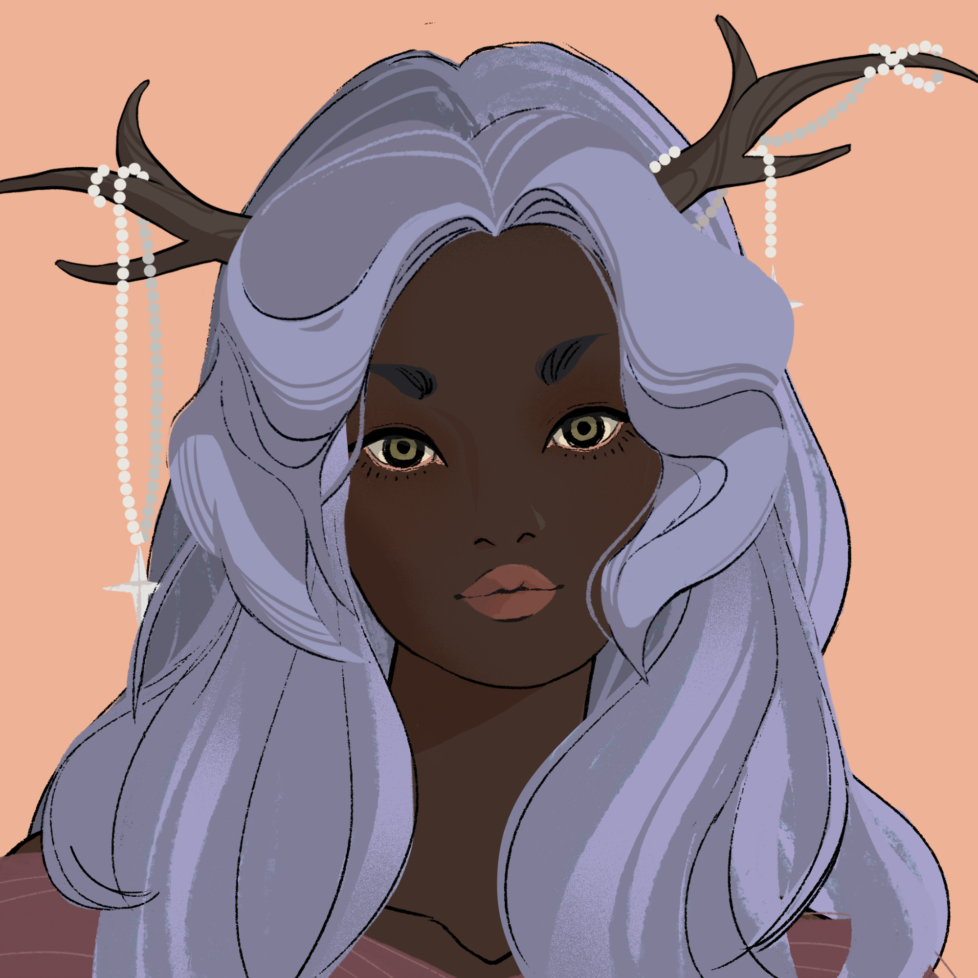 a portrait of Lentil the light