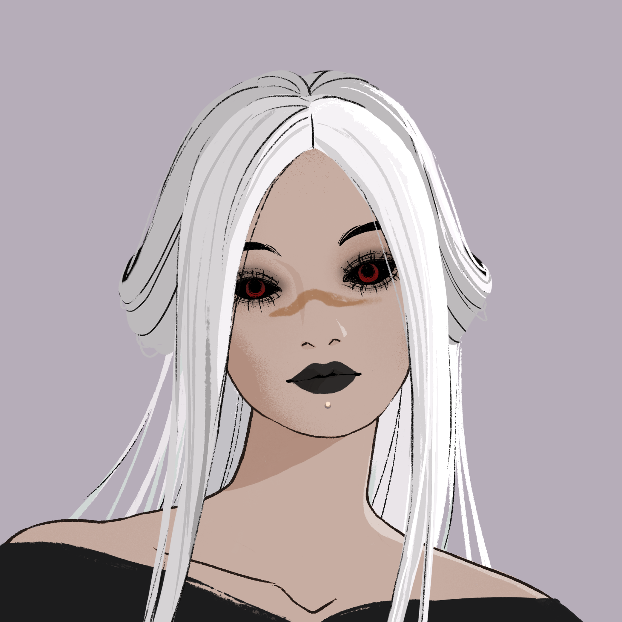 a portrait of Opala the terrible