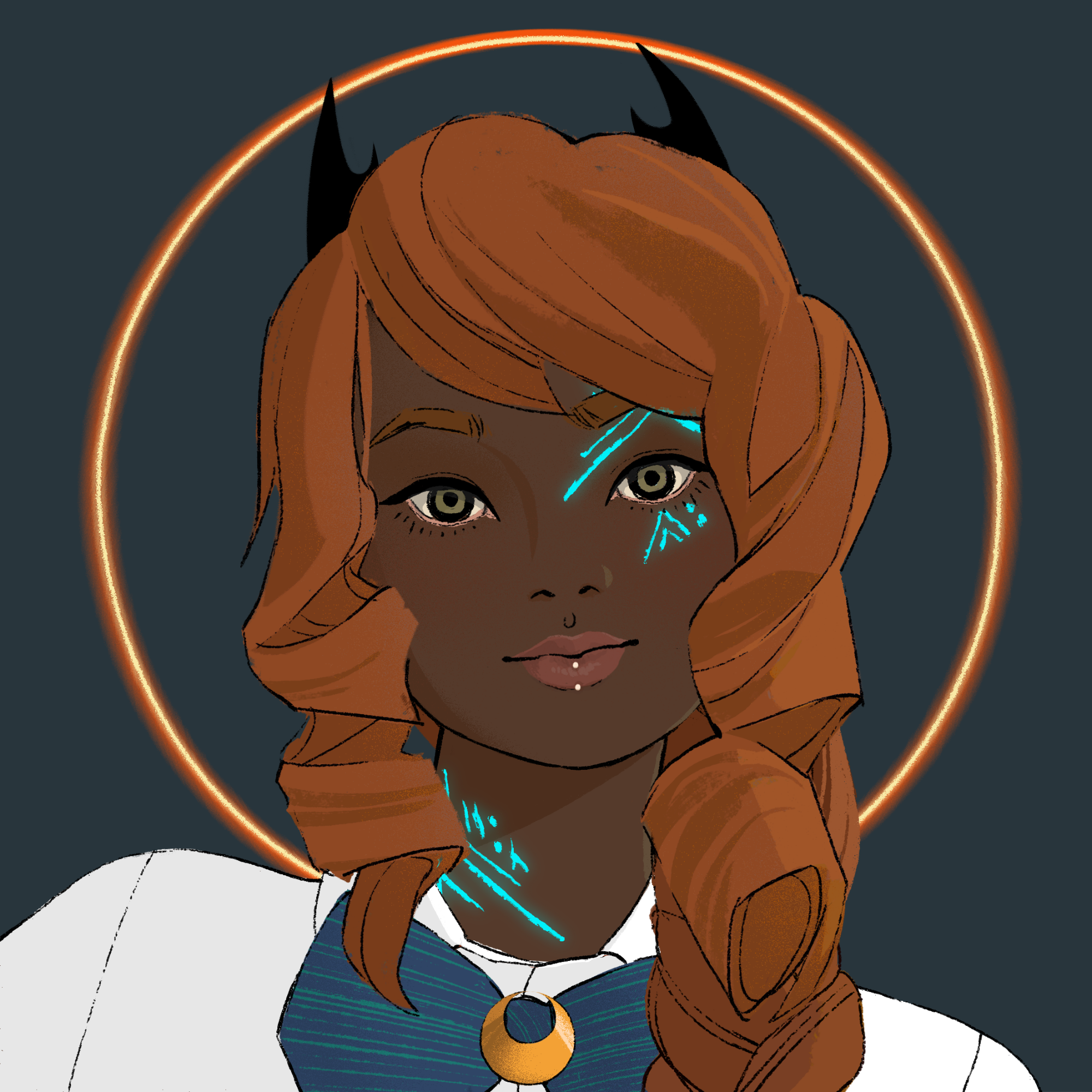 a portrait of Centauri, the professional stylus