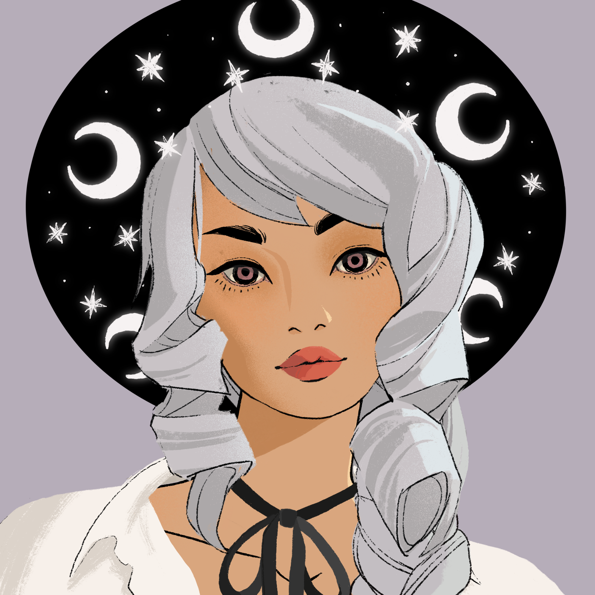 a portrait of Macadamia of the wastes