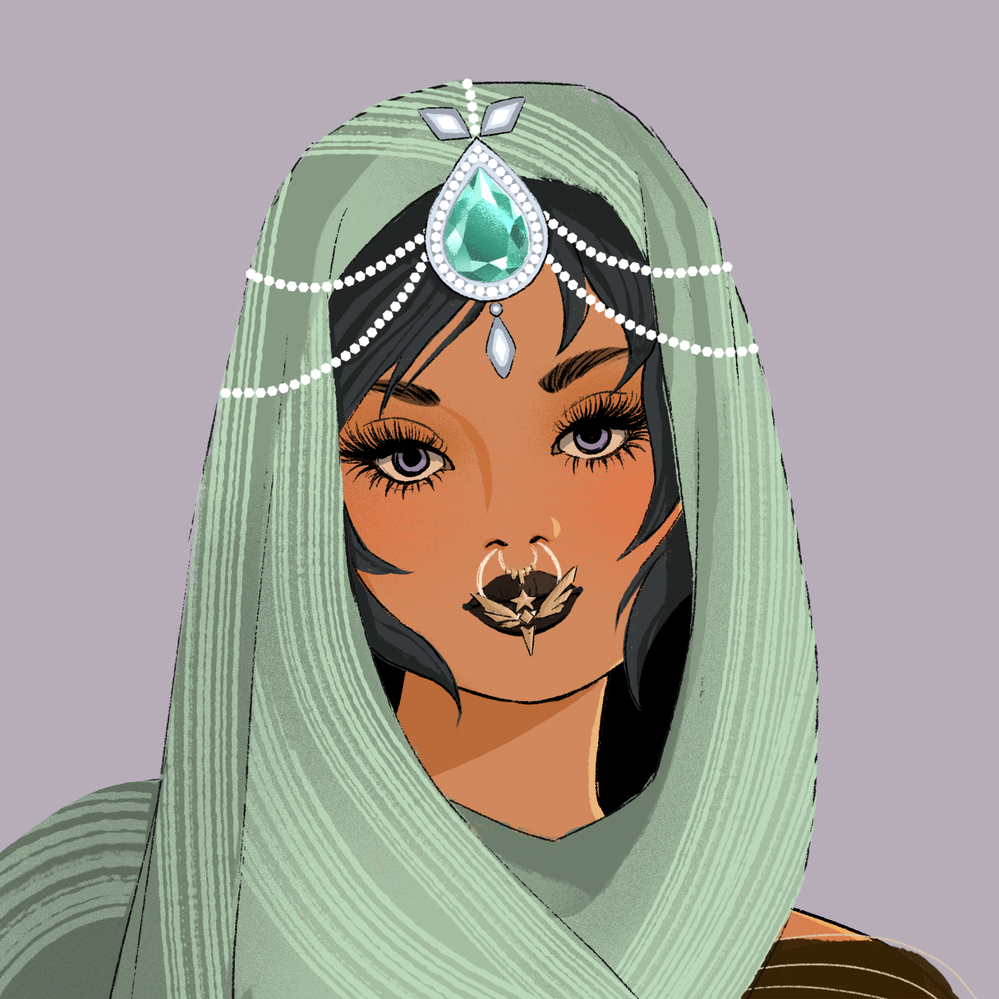 a portrait of Pearl the melodious