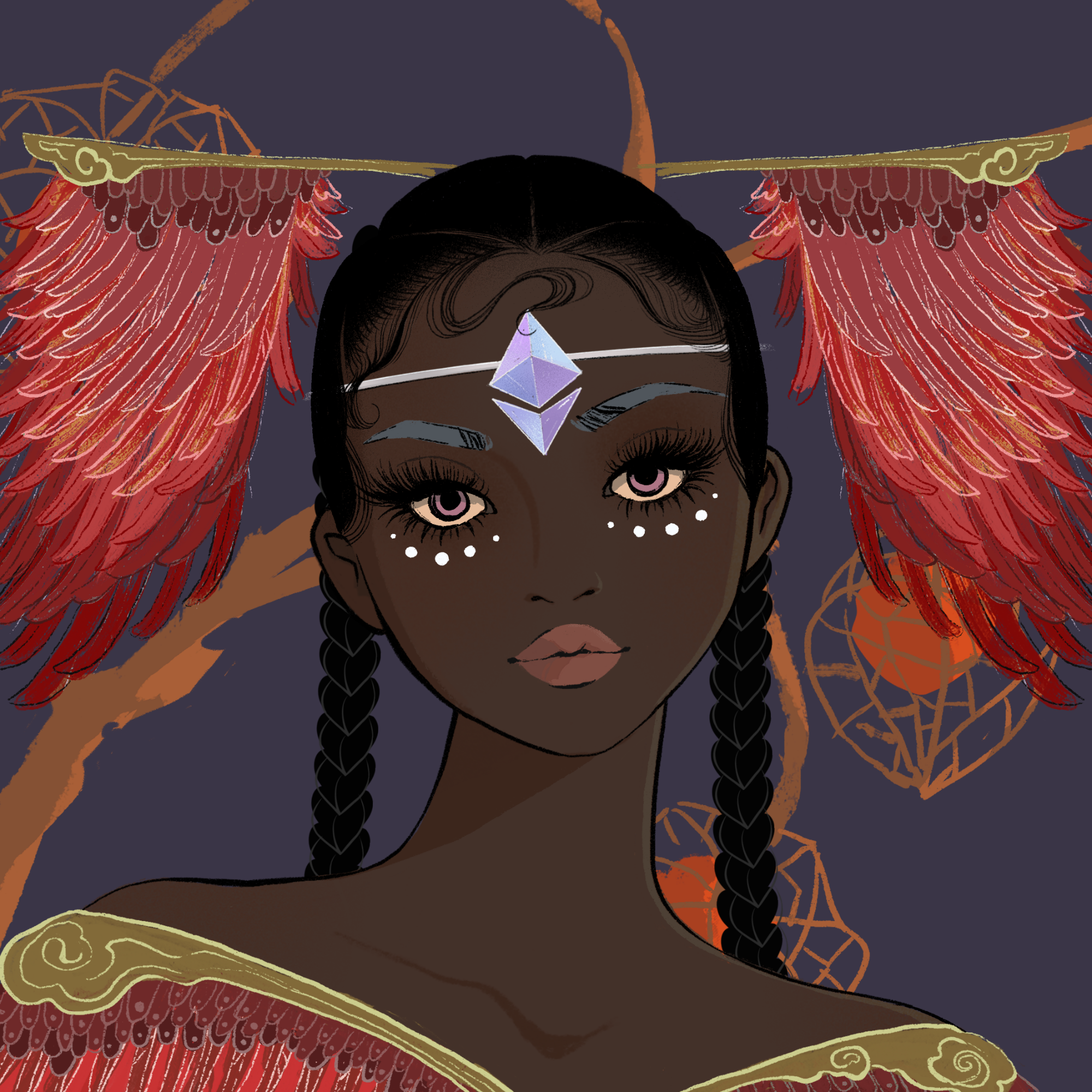 a portrait of Madrigal of the vivarium