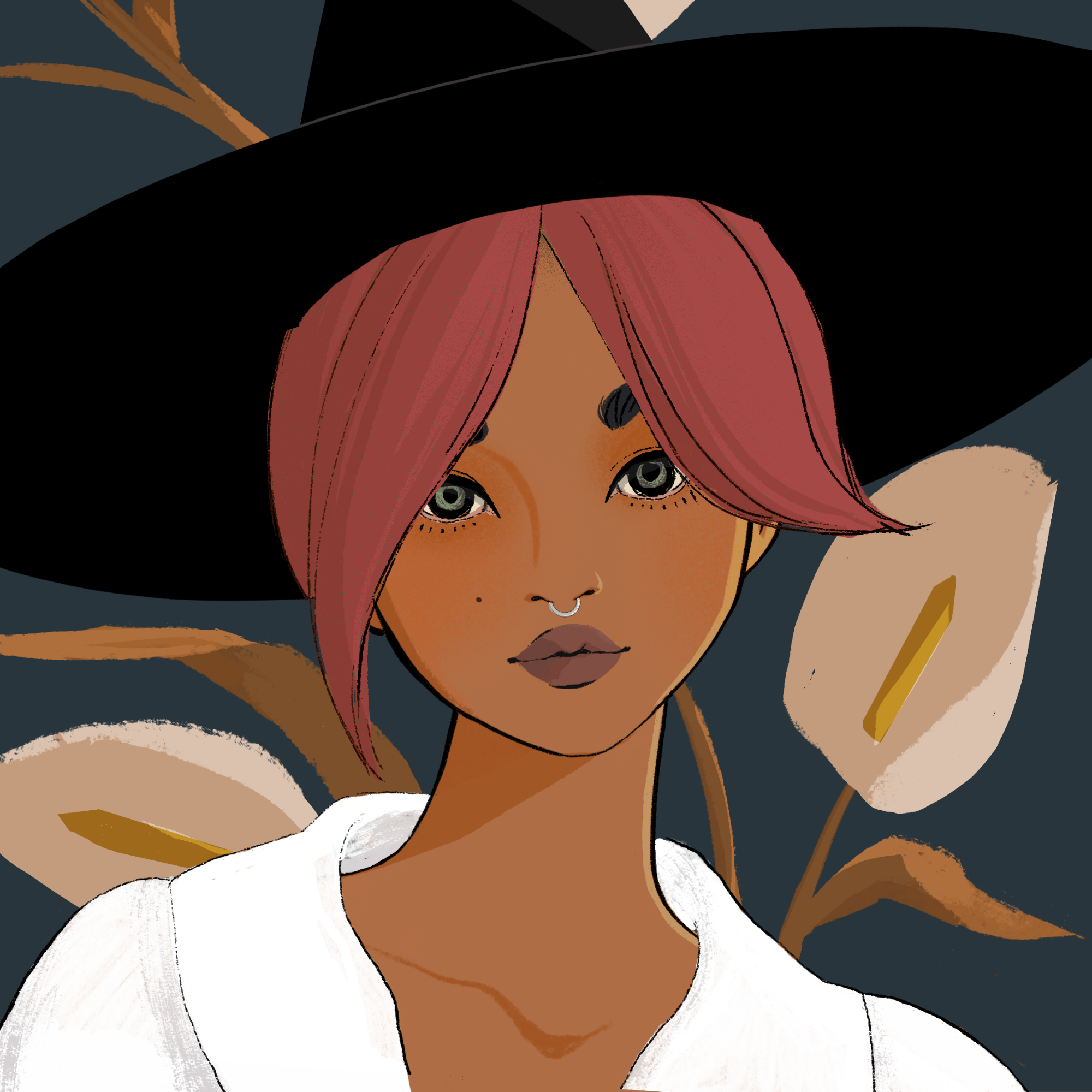 a portrait of Holmium of the demon market