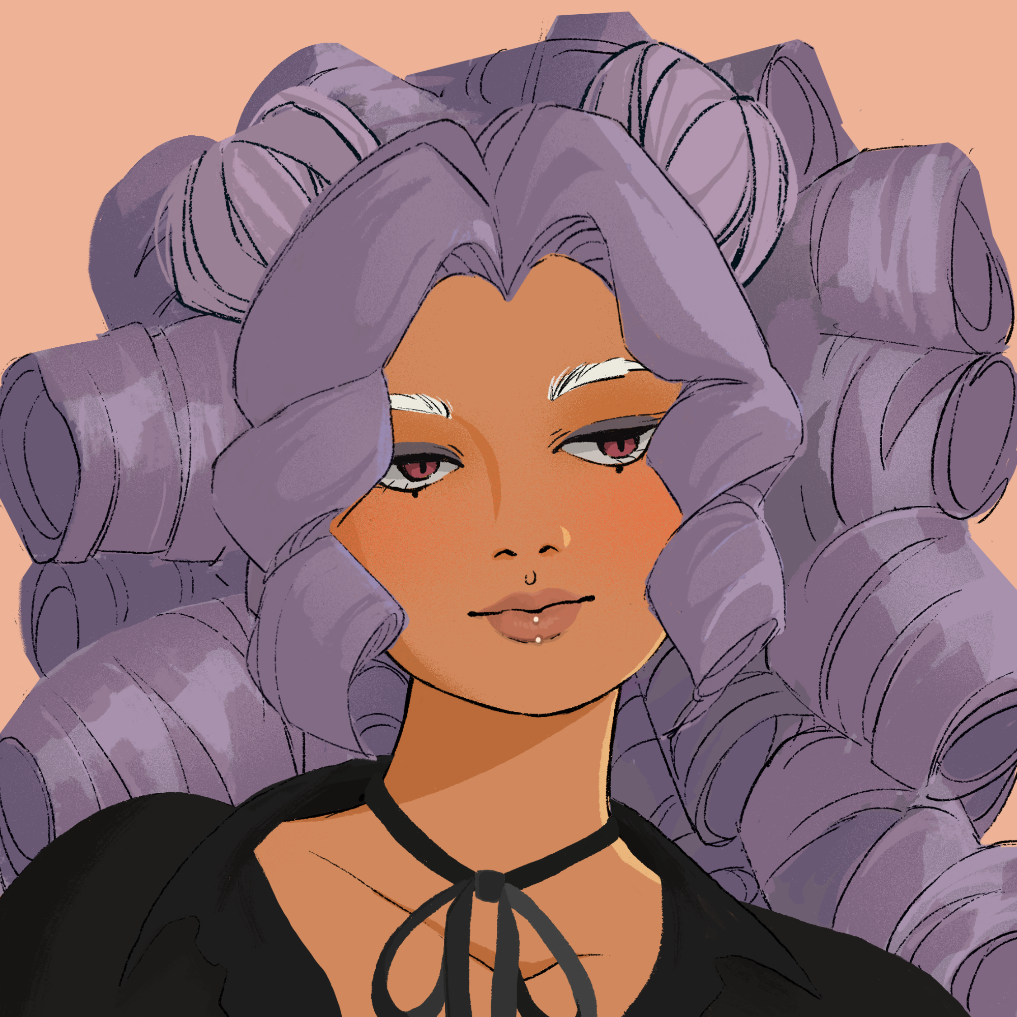 a portrait of Fern, the boysenberry salve