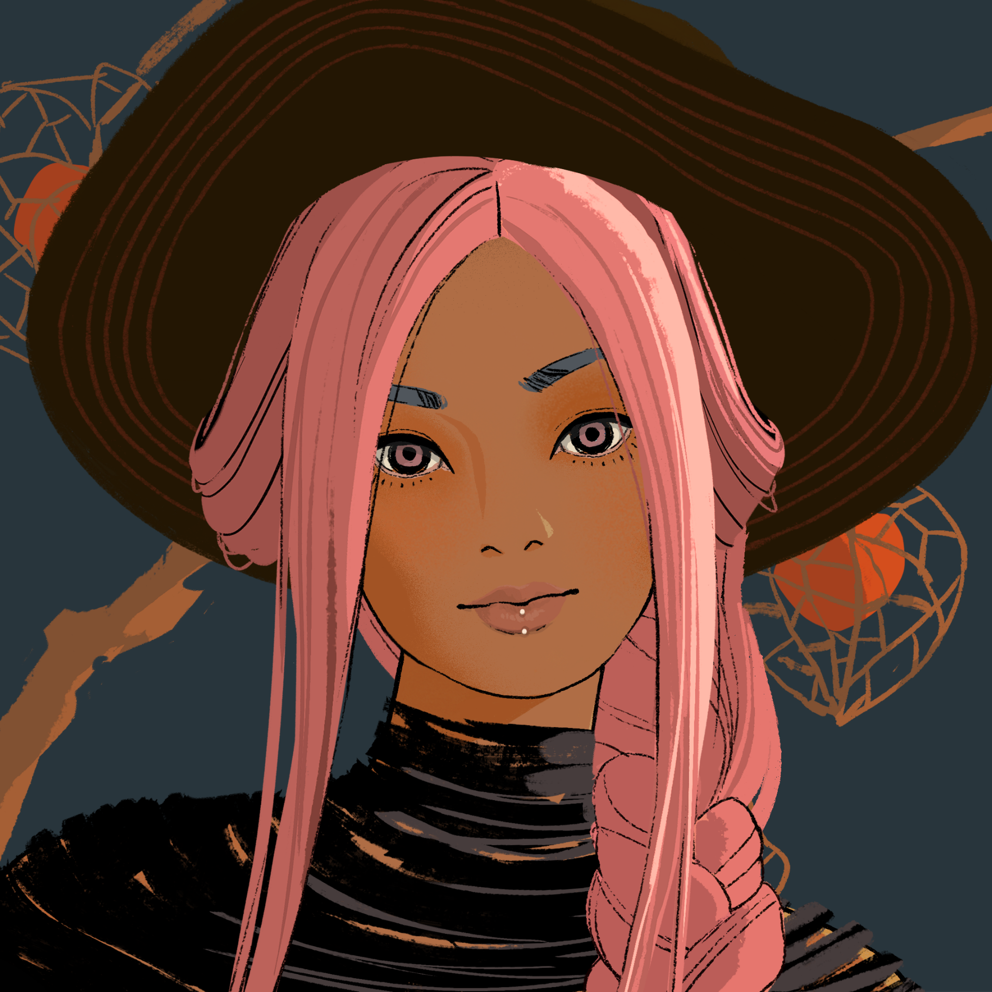 a portrait of Amaryllis of the wastes