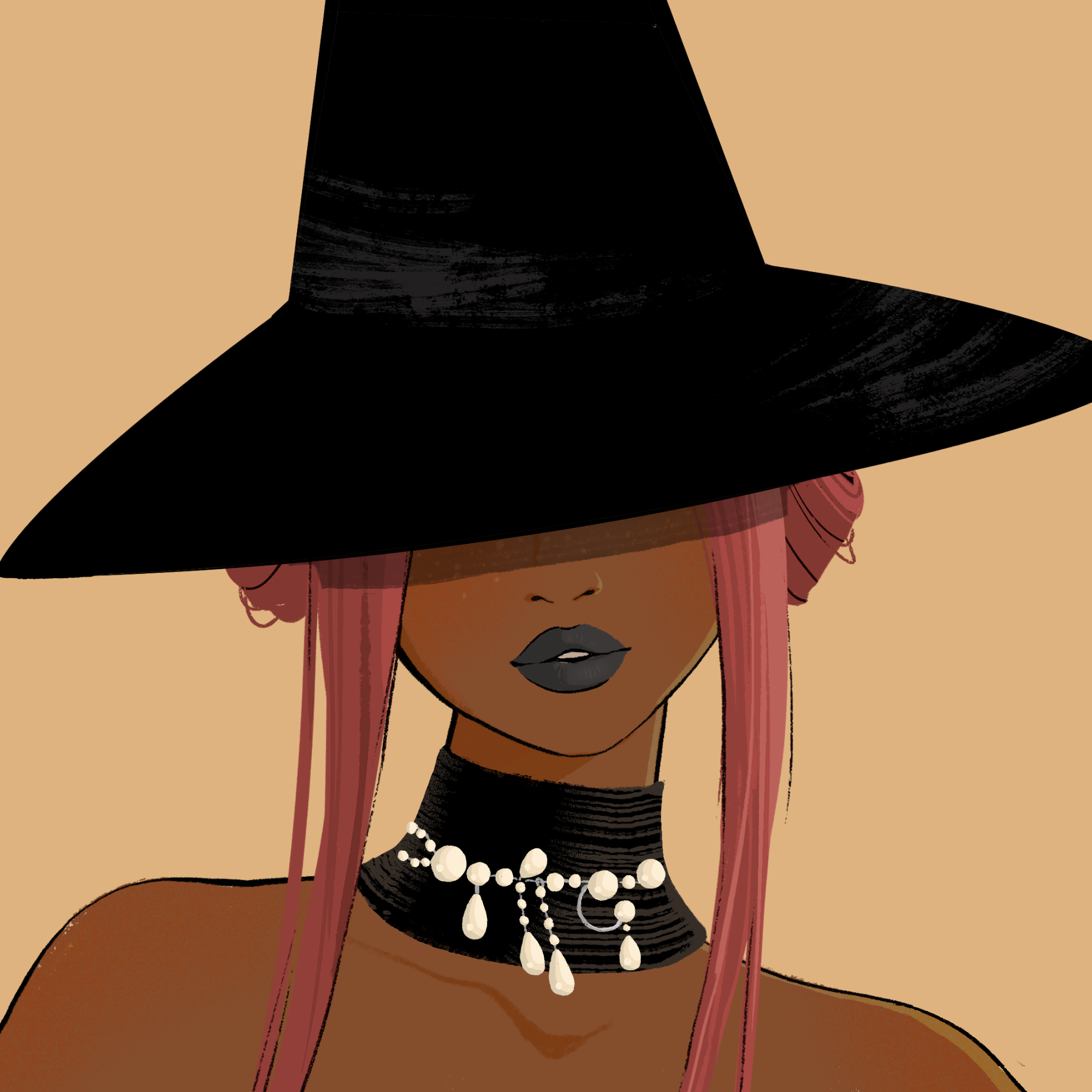 a portrait of Meldola ghost