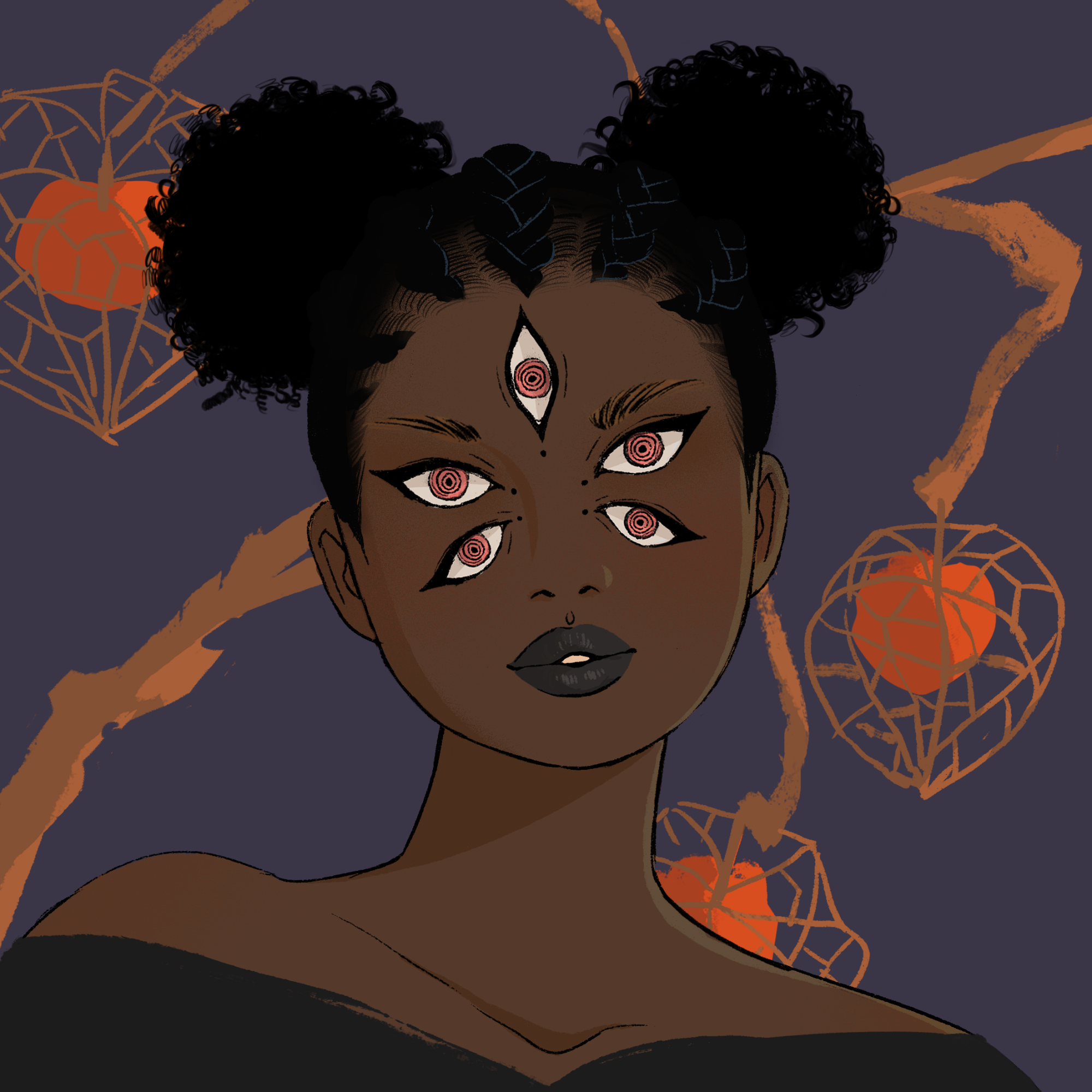 a portrait of Vessel solarflare