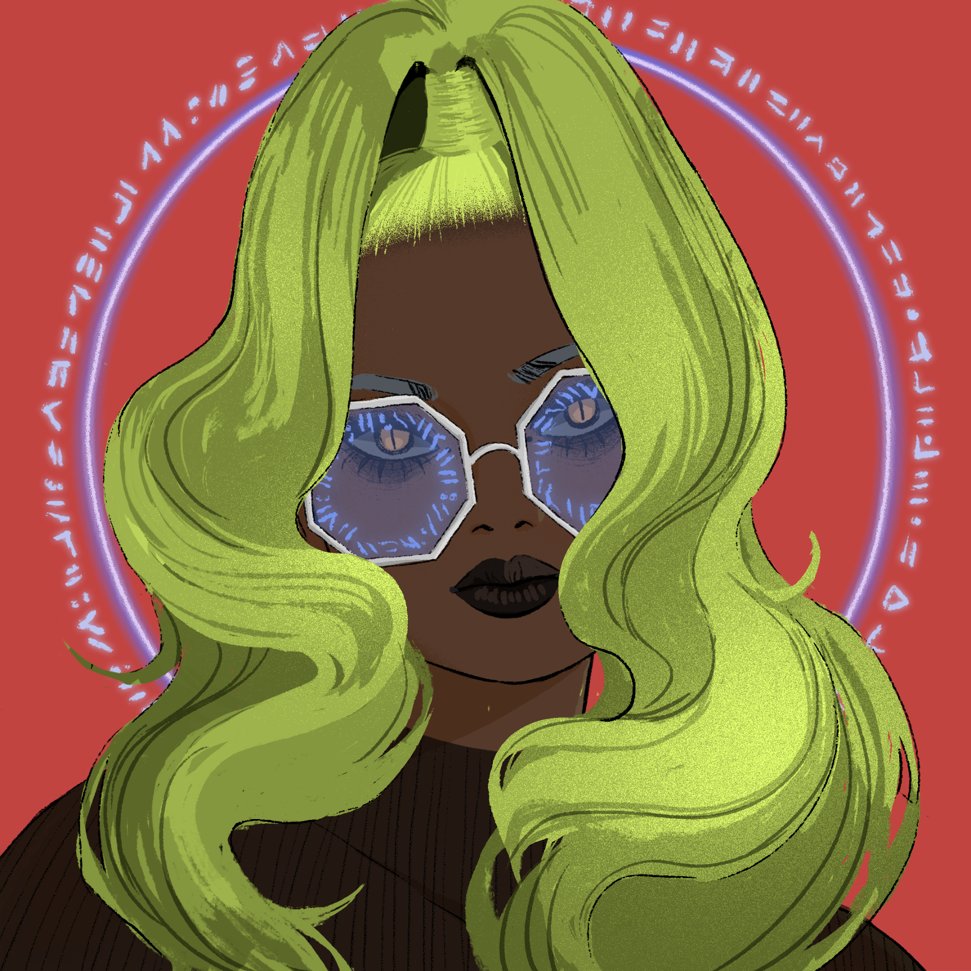 a portrait of Deneb the algebraic