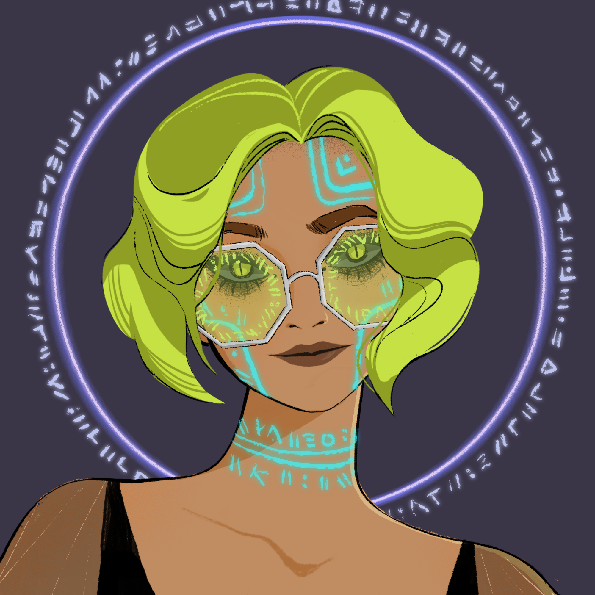 a portrait of Apprentice sundial