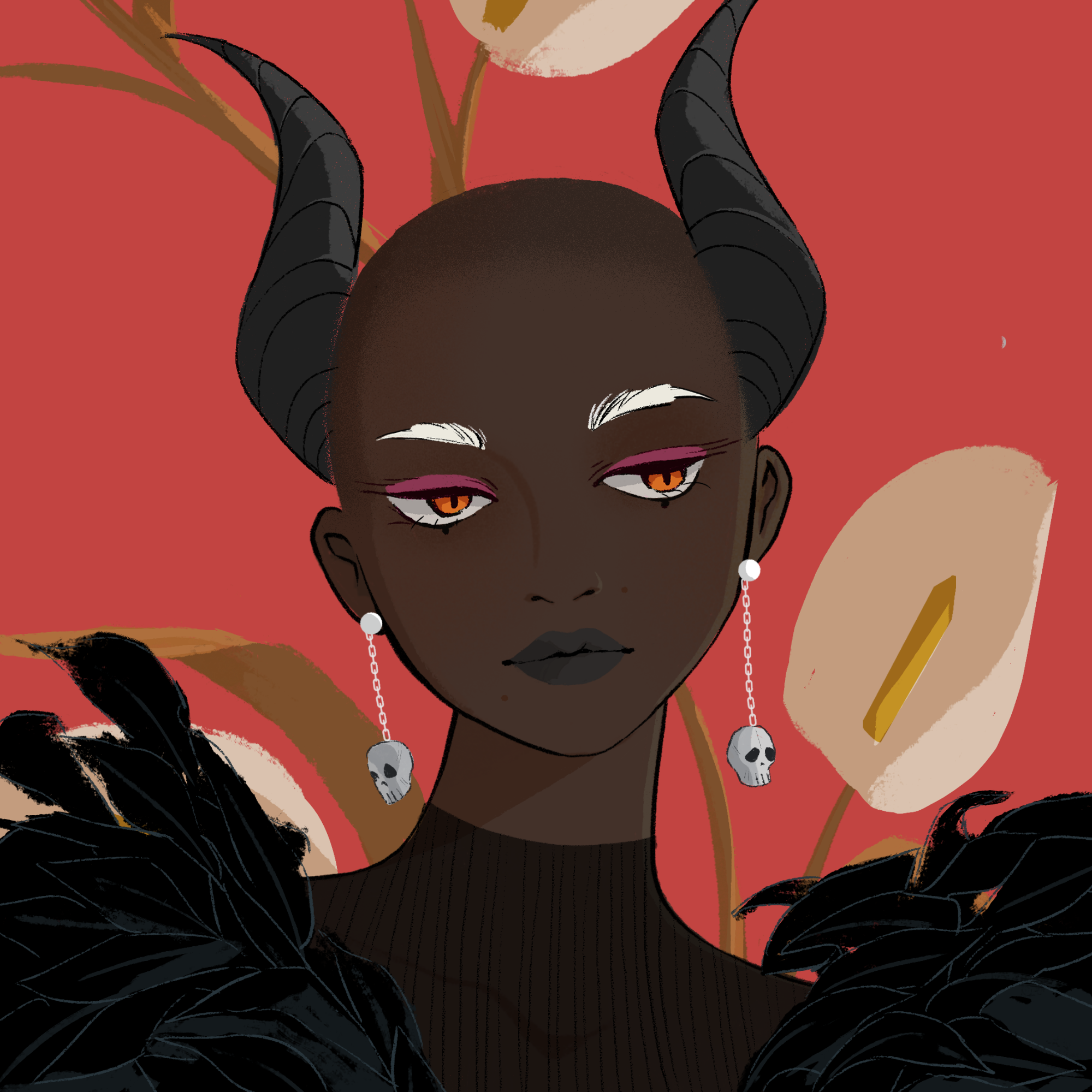a portrait of Xylene, the lithe seance