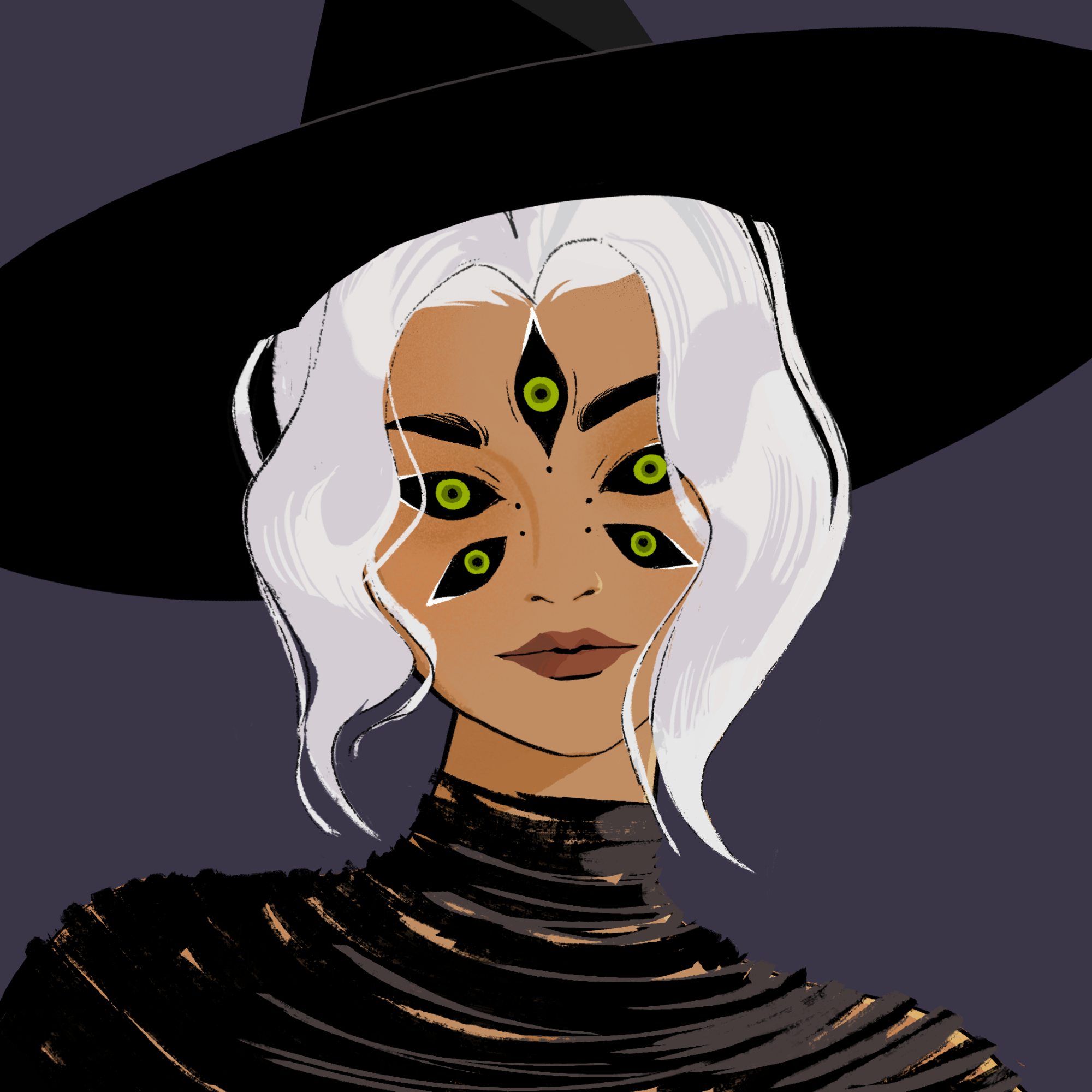 a portrait of Tsunami of the woods