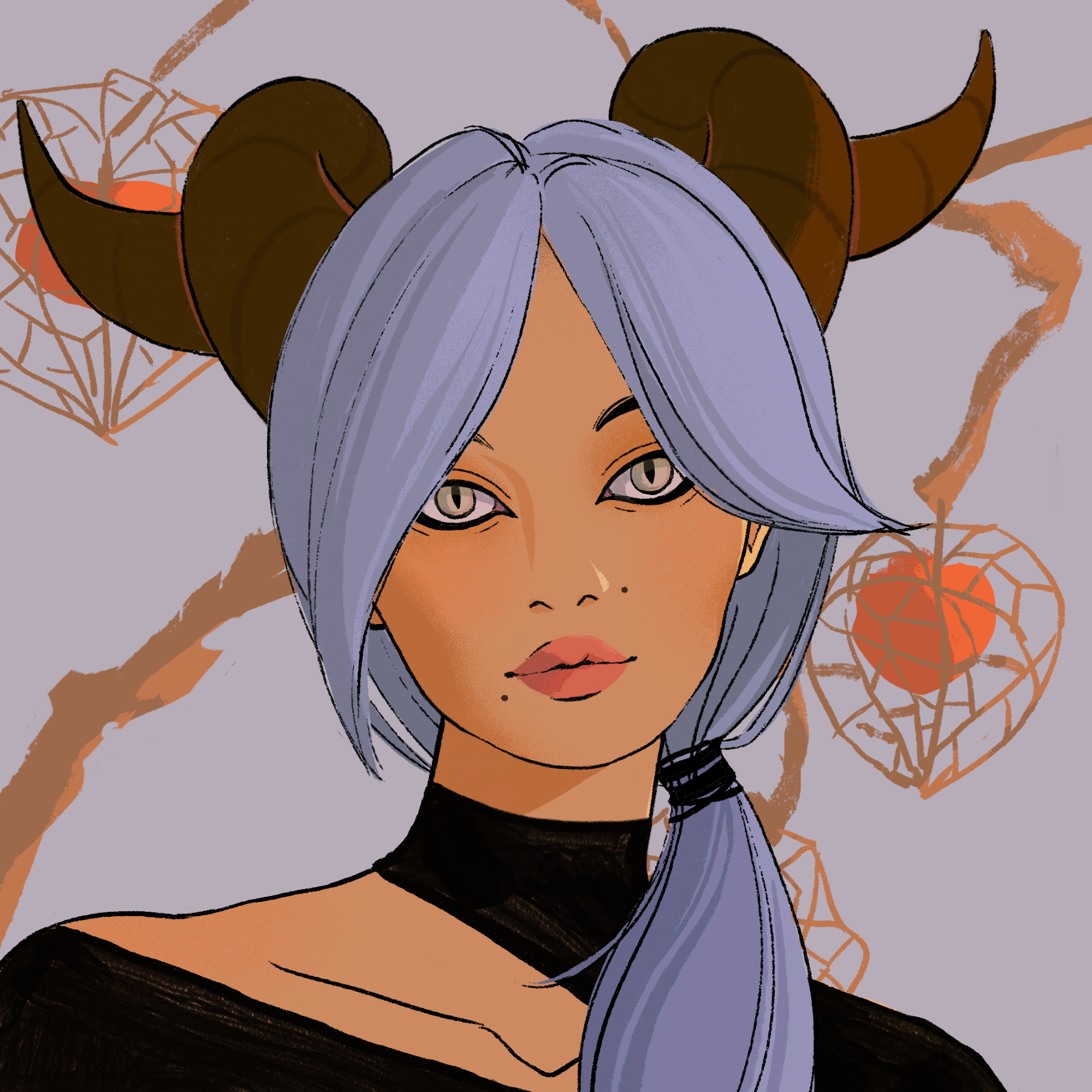 a portrait of Purpleheart, the absolute headstone