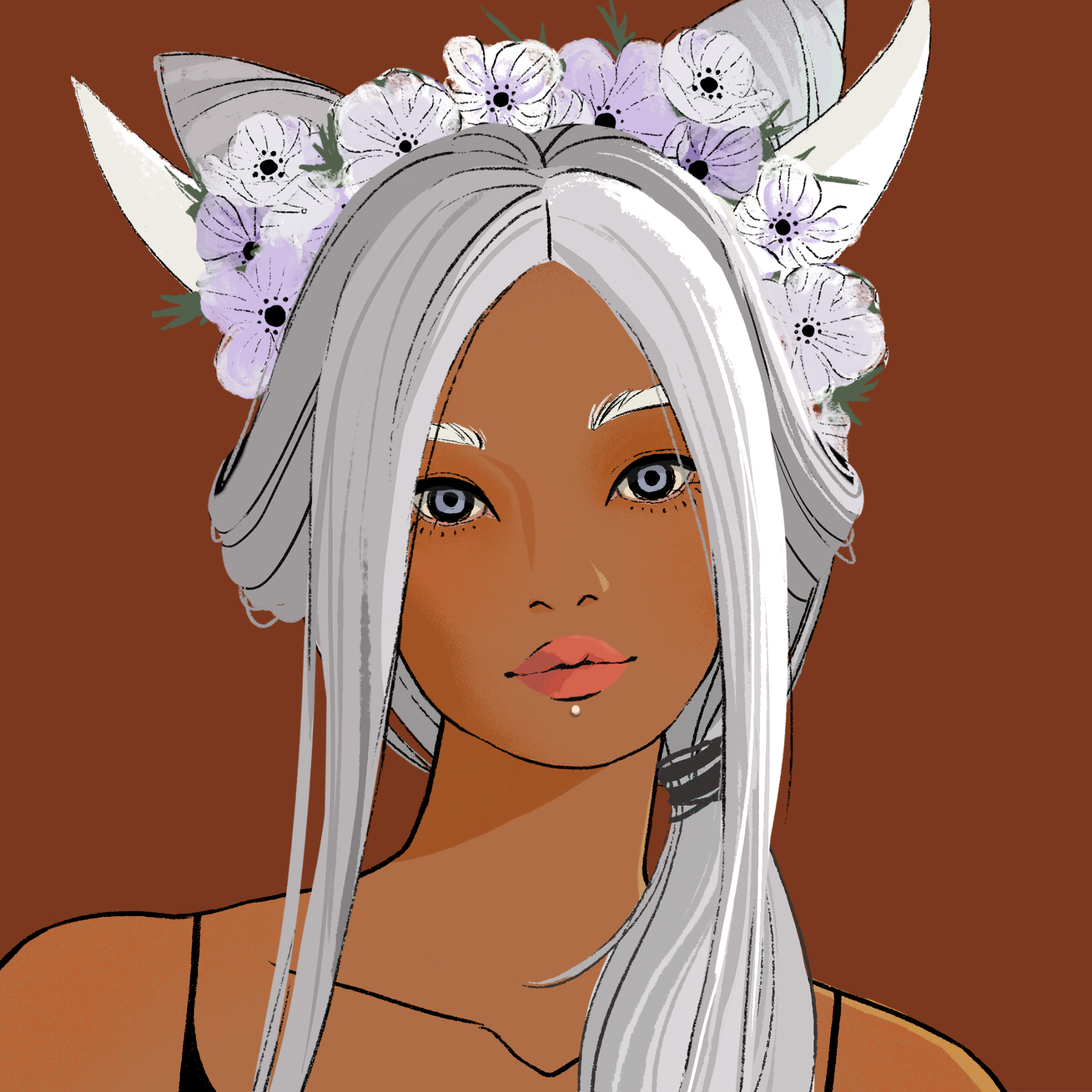 a portrait of Courgette the olive