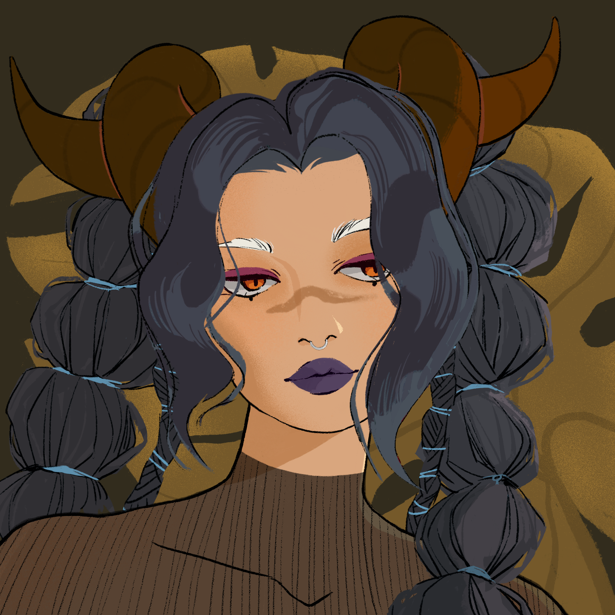 a portrait of Lithium, the nefarious glaive