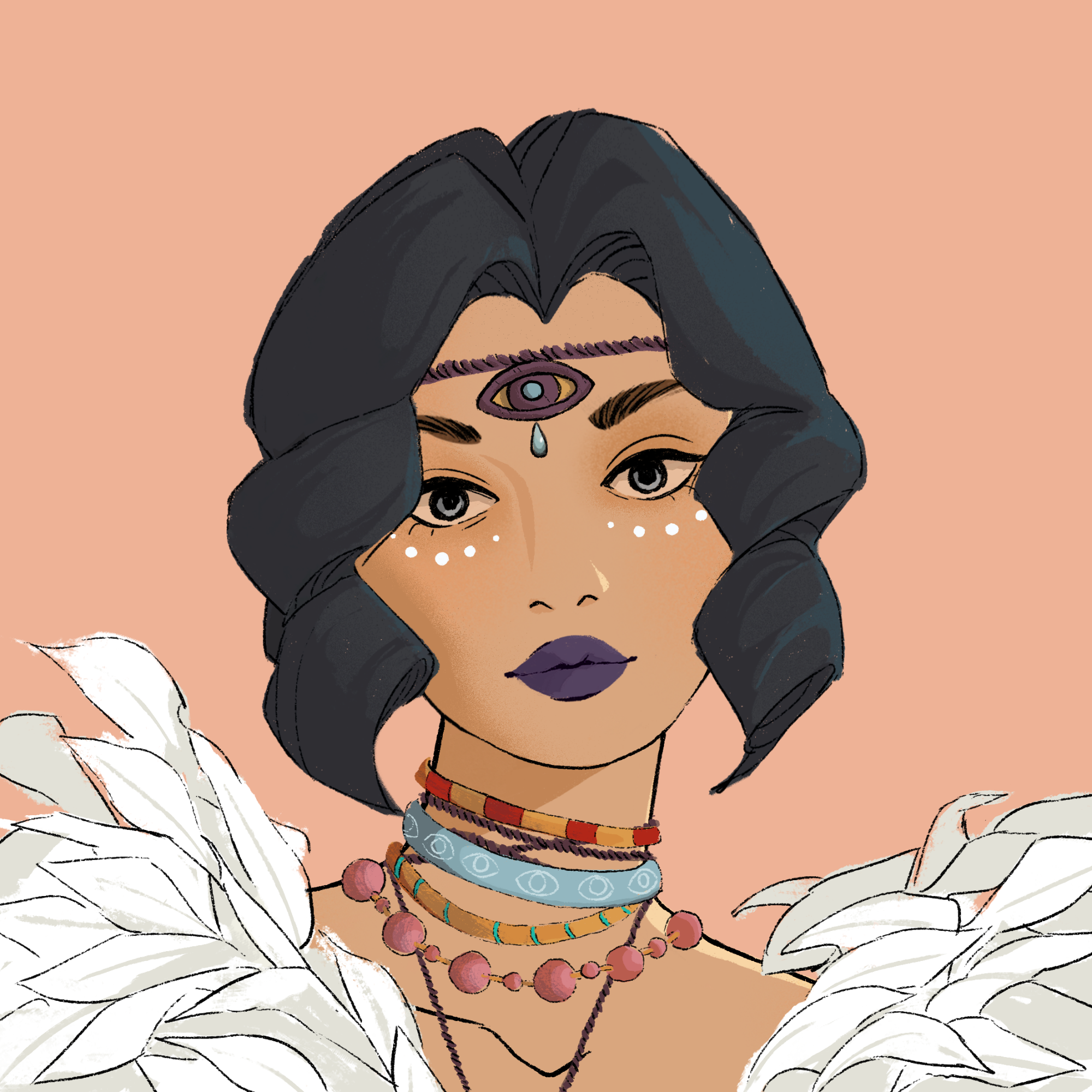 a portrait of Prune the detatched