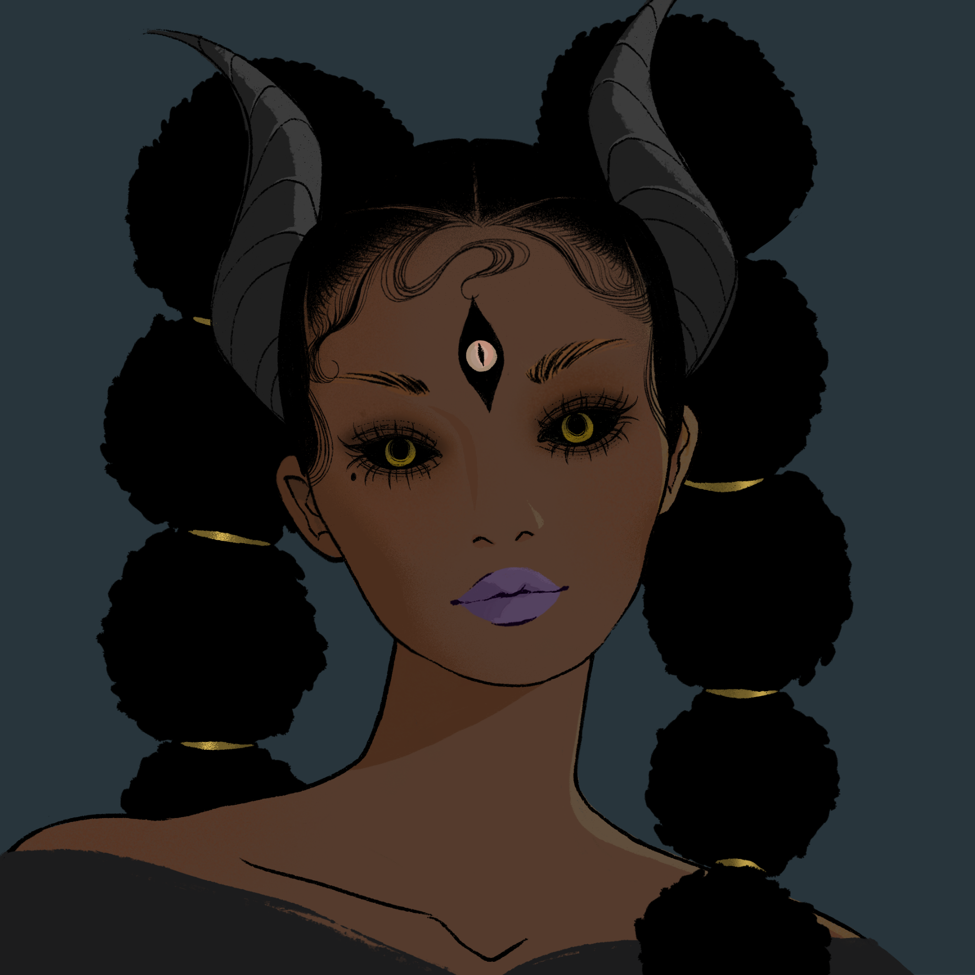 a portrait of Sinarka the brutal