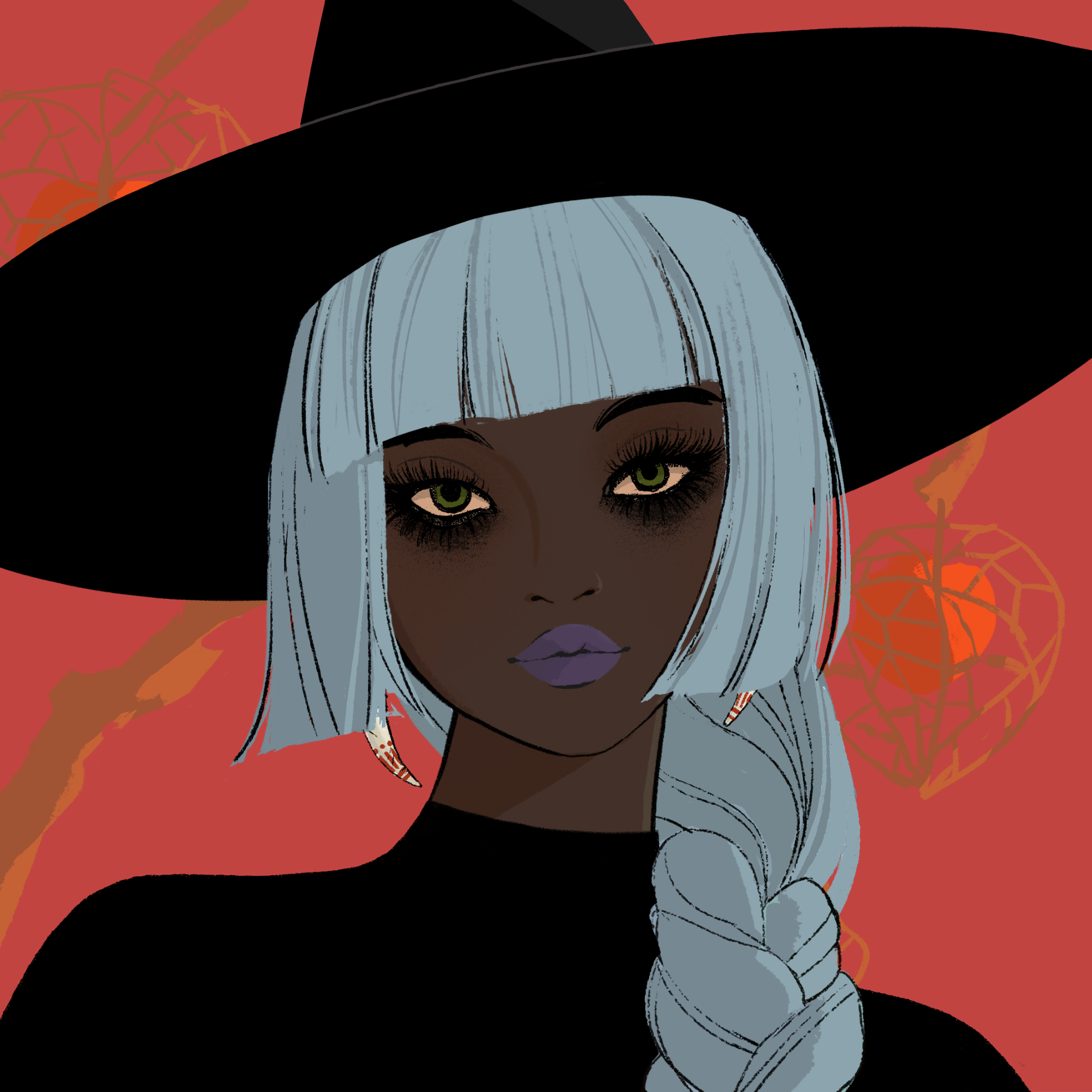 a portrait of Sakar of the wilds