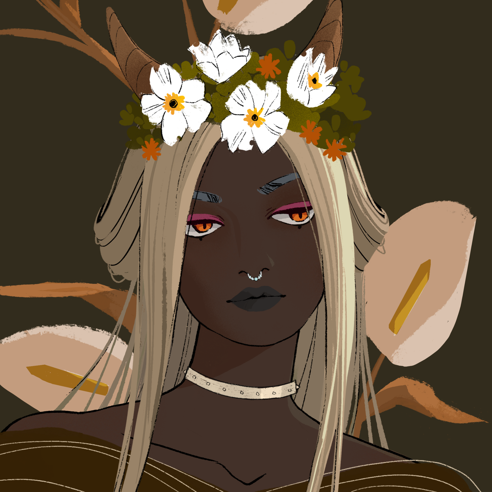 a portrait of Lentil, the flexible leaf