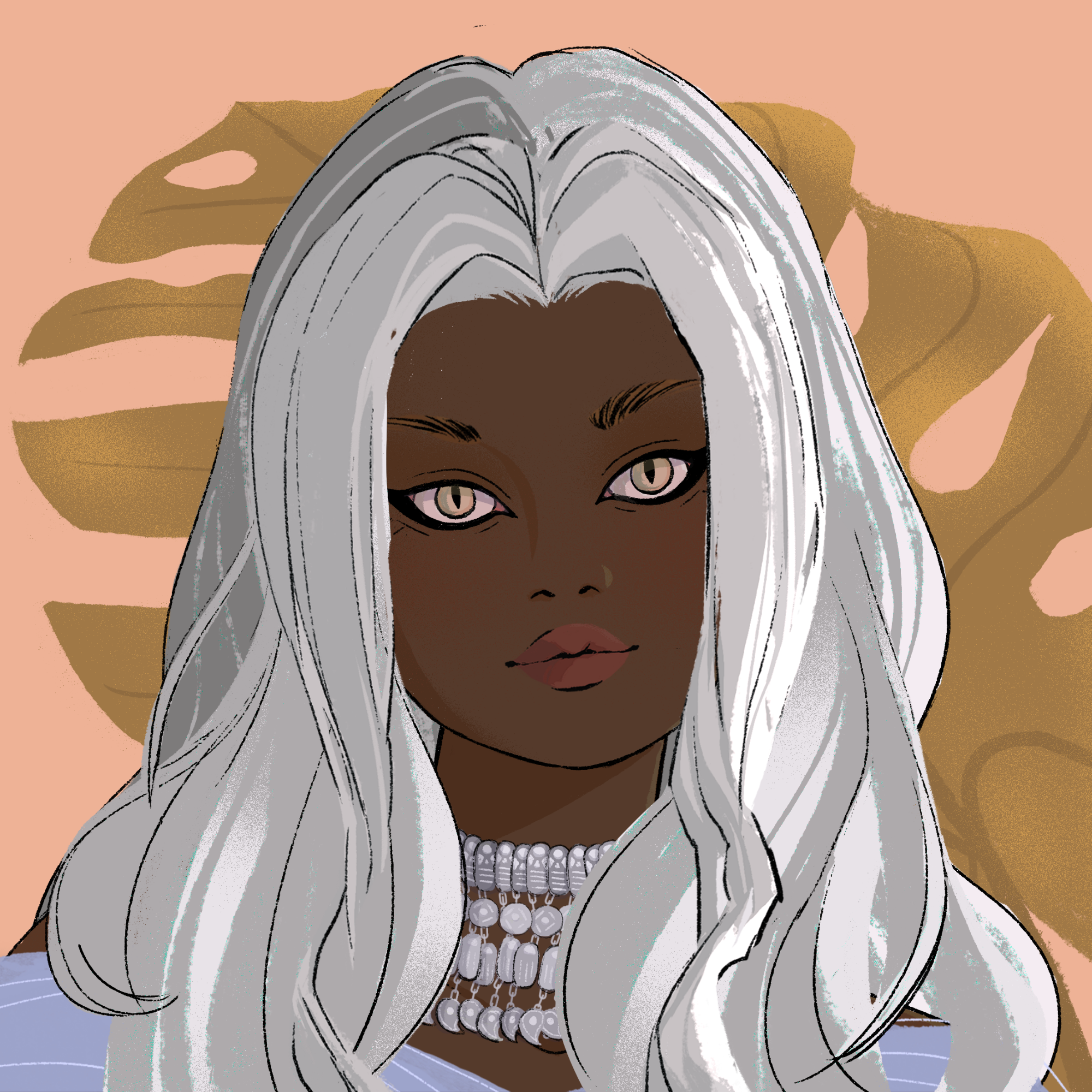 a portrait of Crescendo, the enchanting crown