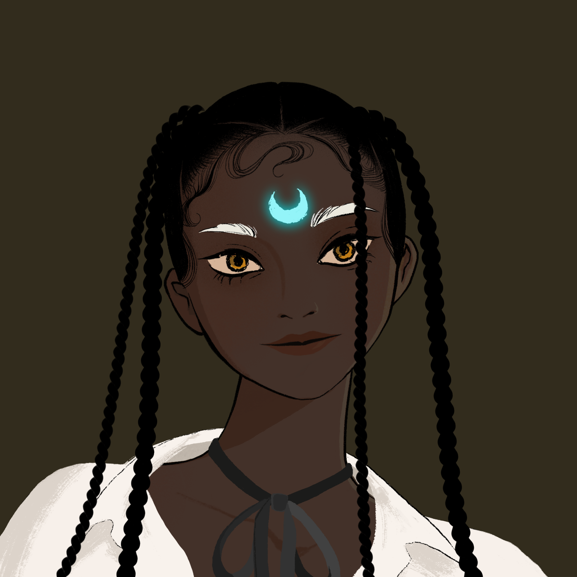 a portrait of Pupil aquila