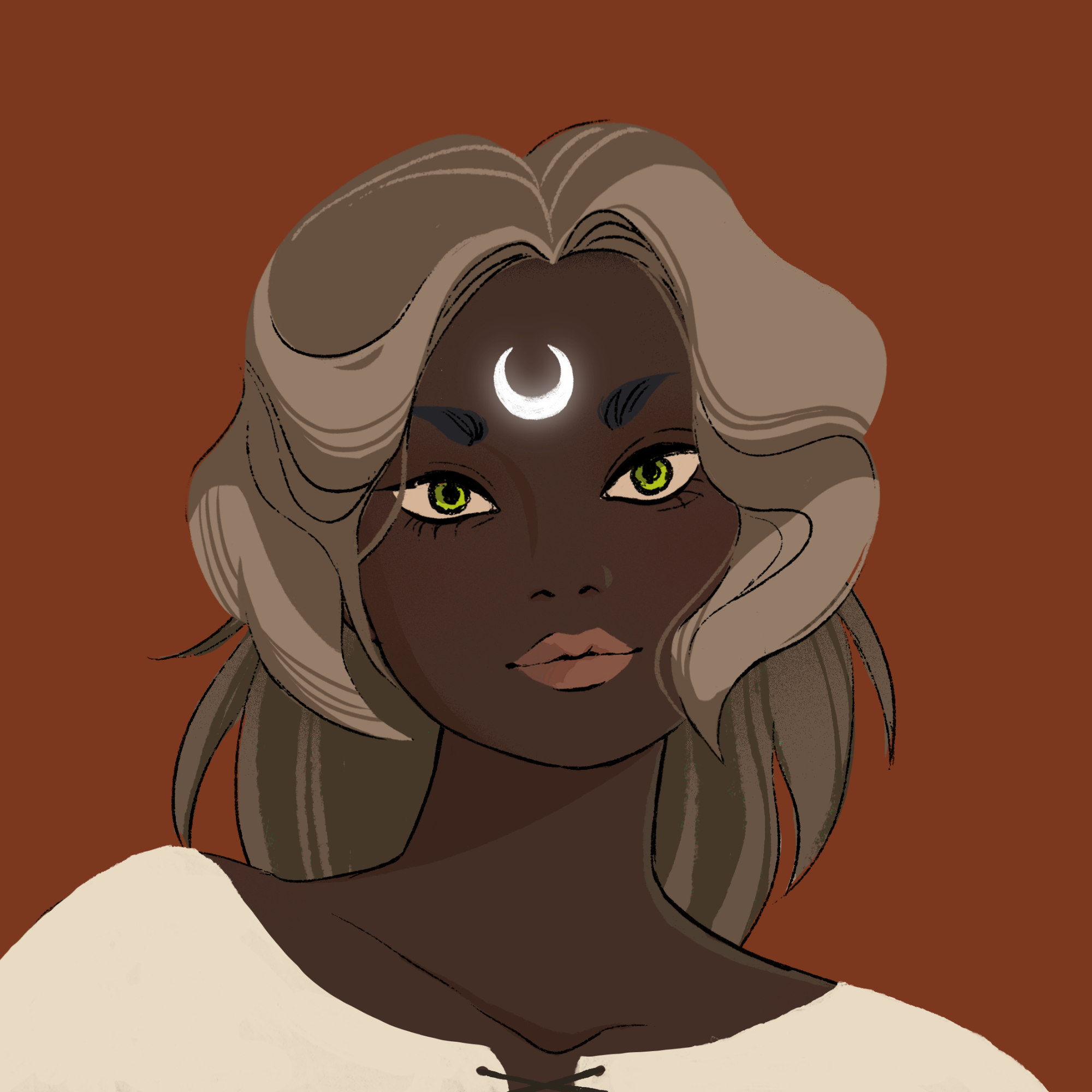 a portrait of Alfalfa the dry