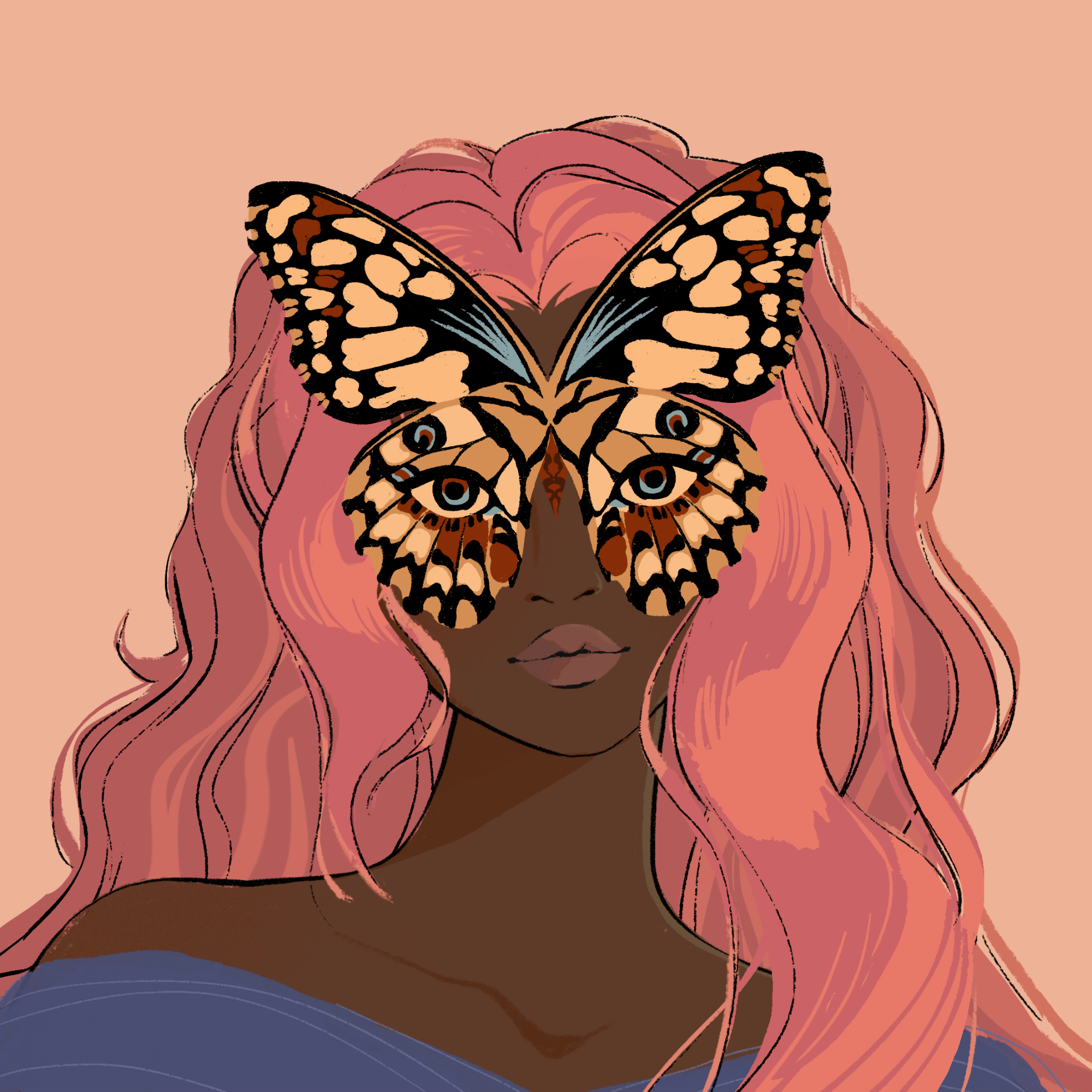 a portrait of Zinnia pail