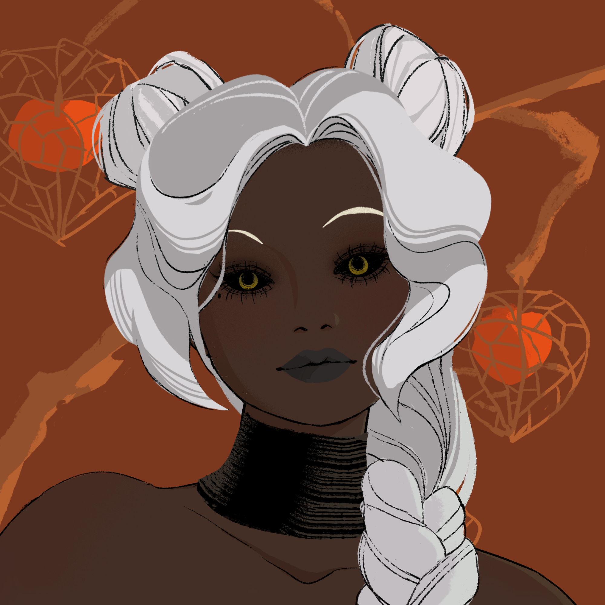 a portrait of Tornado the savage