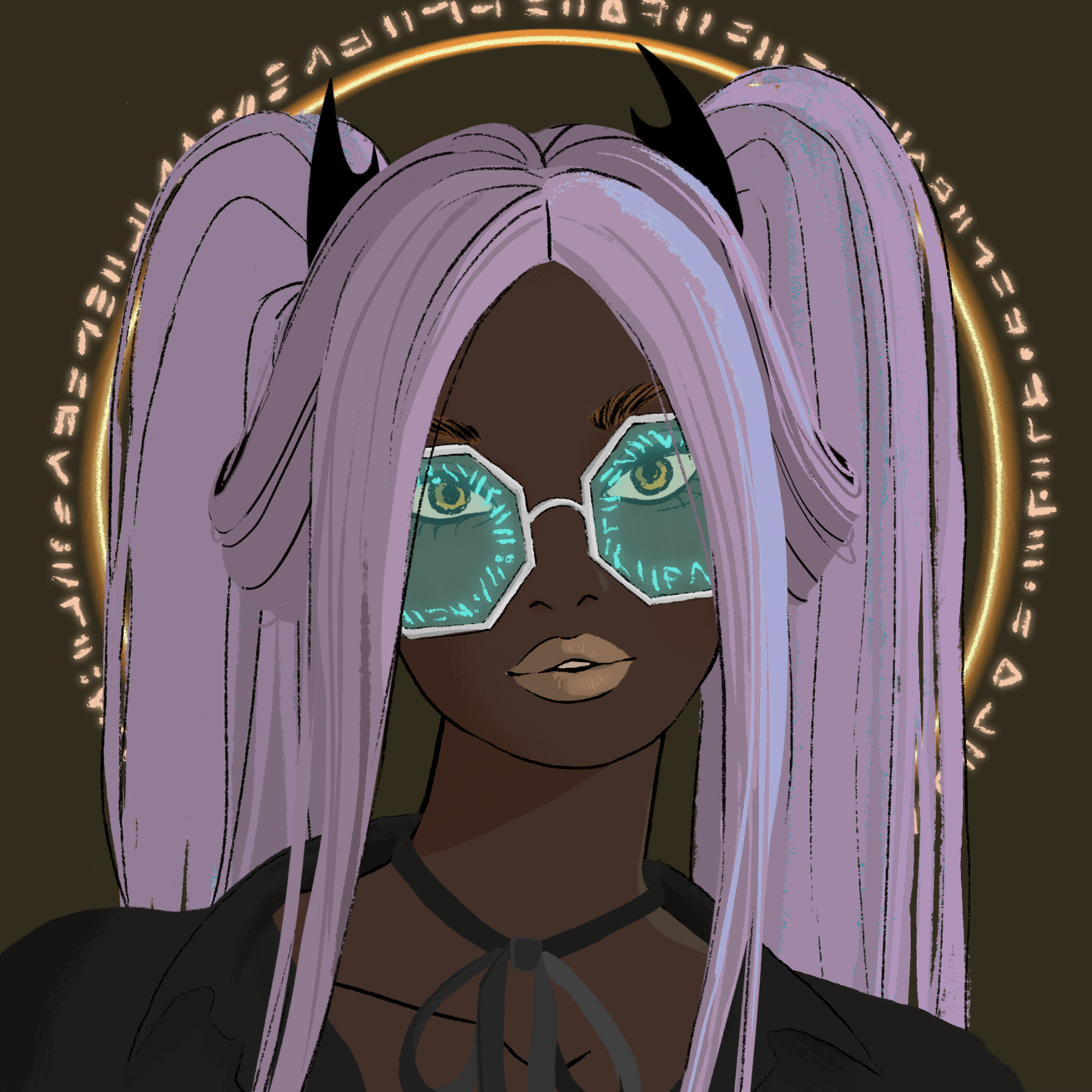 a portrait of Professor vector