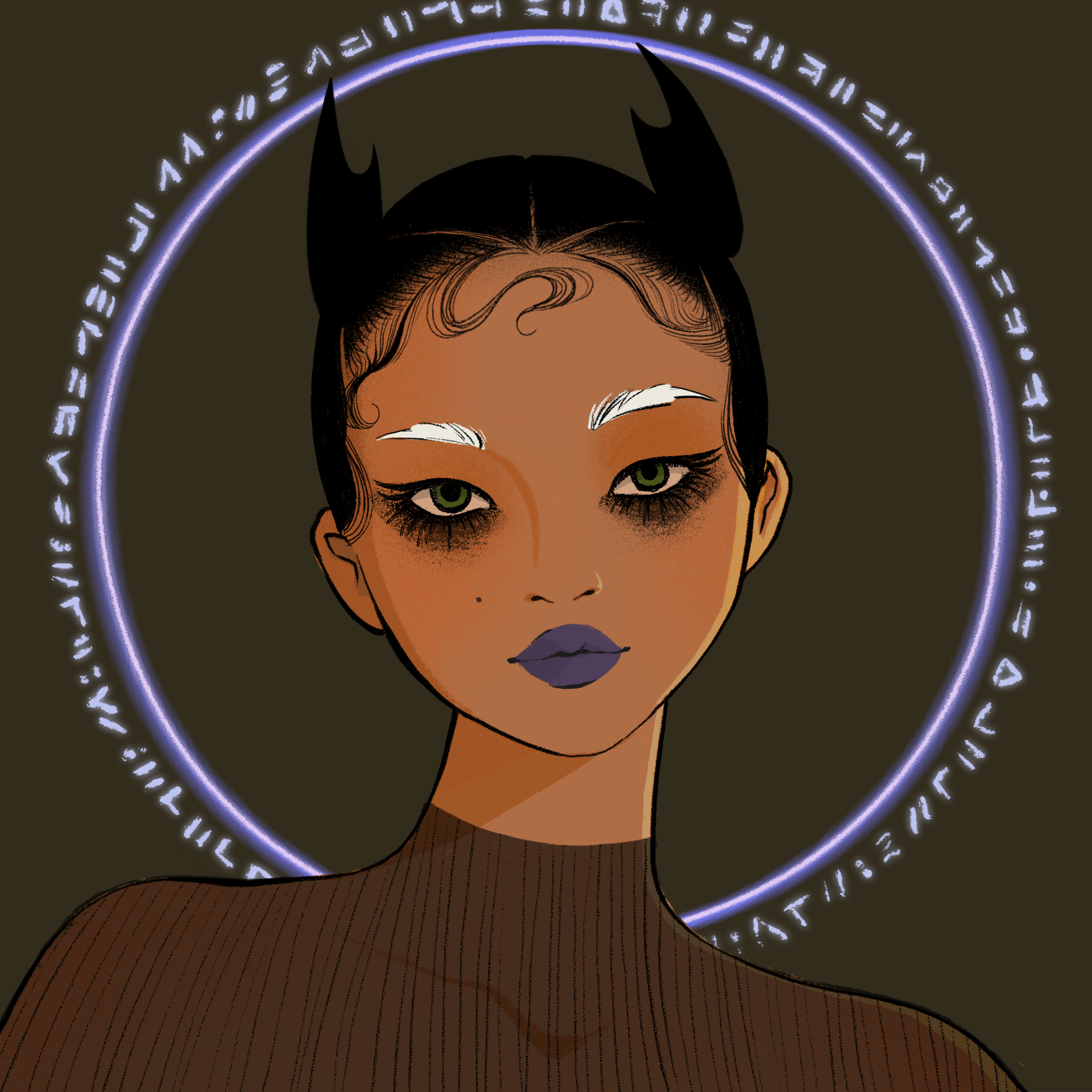 a portrait of Apprentice caelum