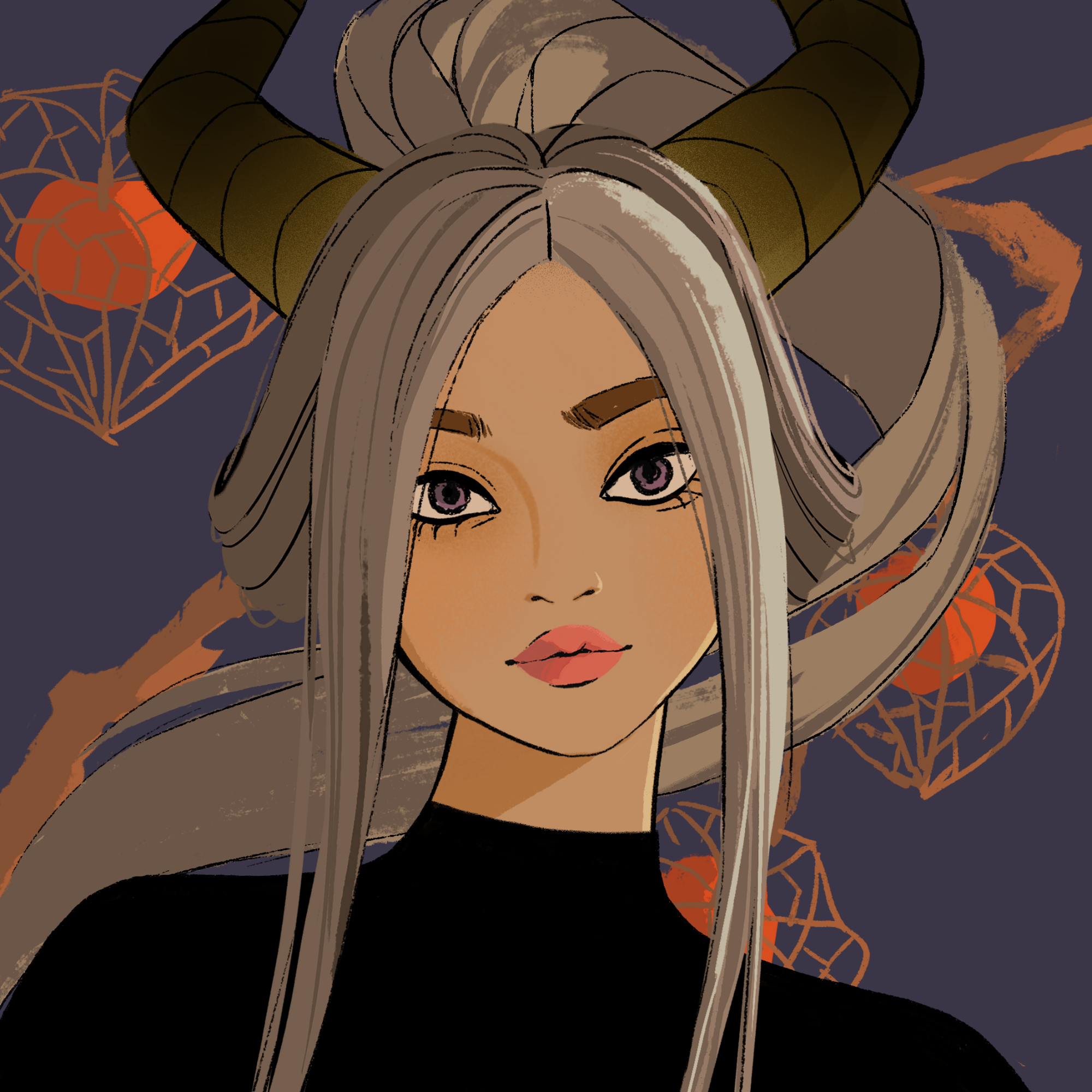 a portrait of Mojanda of the wilds