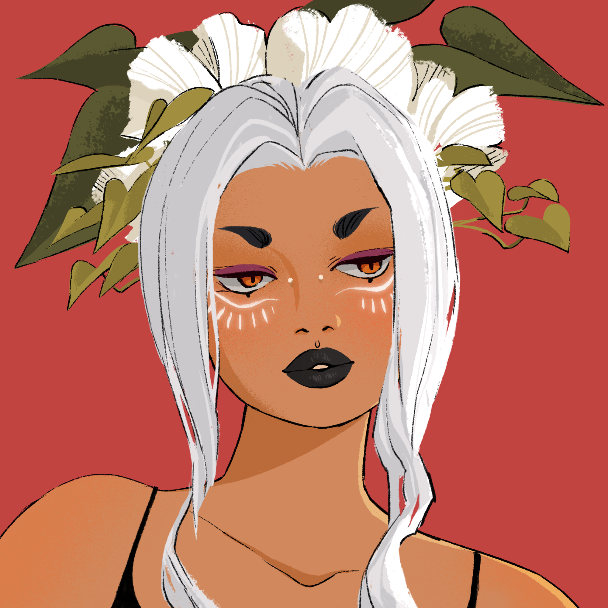 a portrait of Chervil, the dry kettle