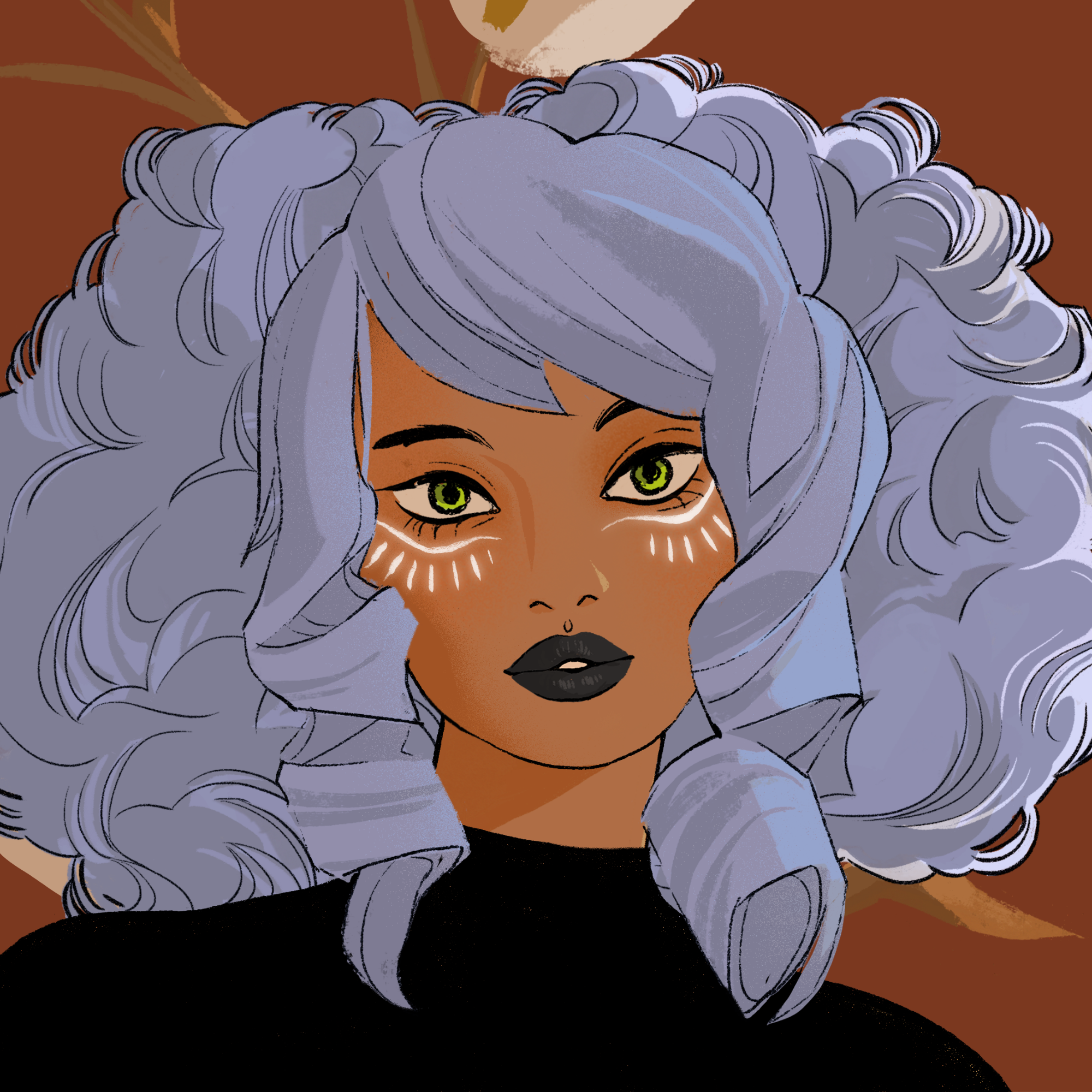 a portrait of Rhubarb of the vivarium