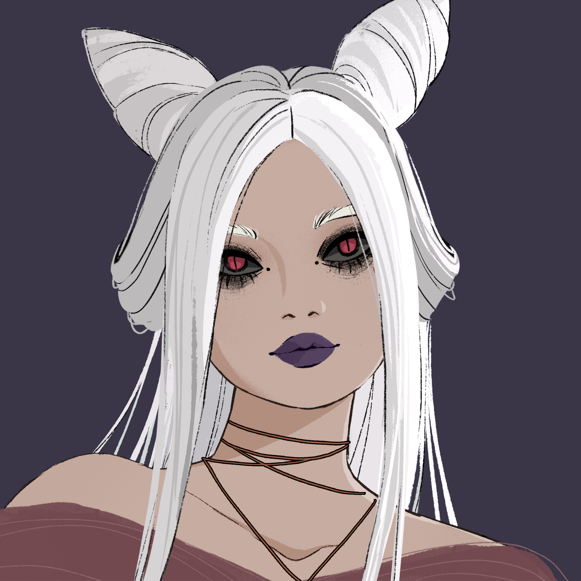 a portrait of Cantaloupe the ambrosial