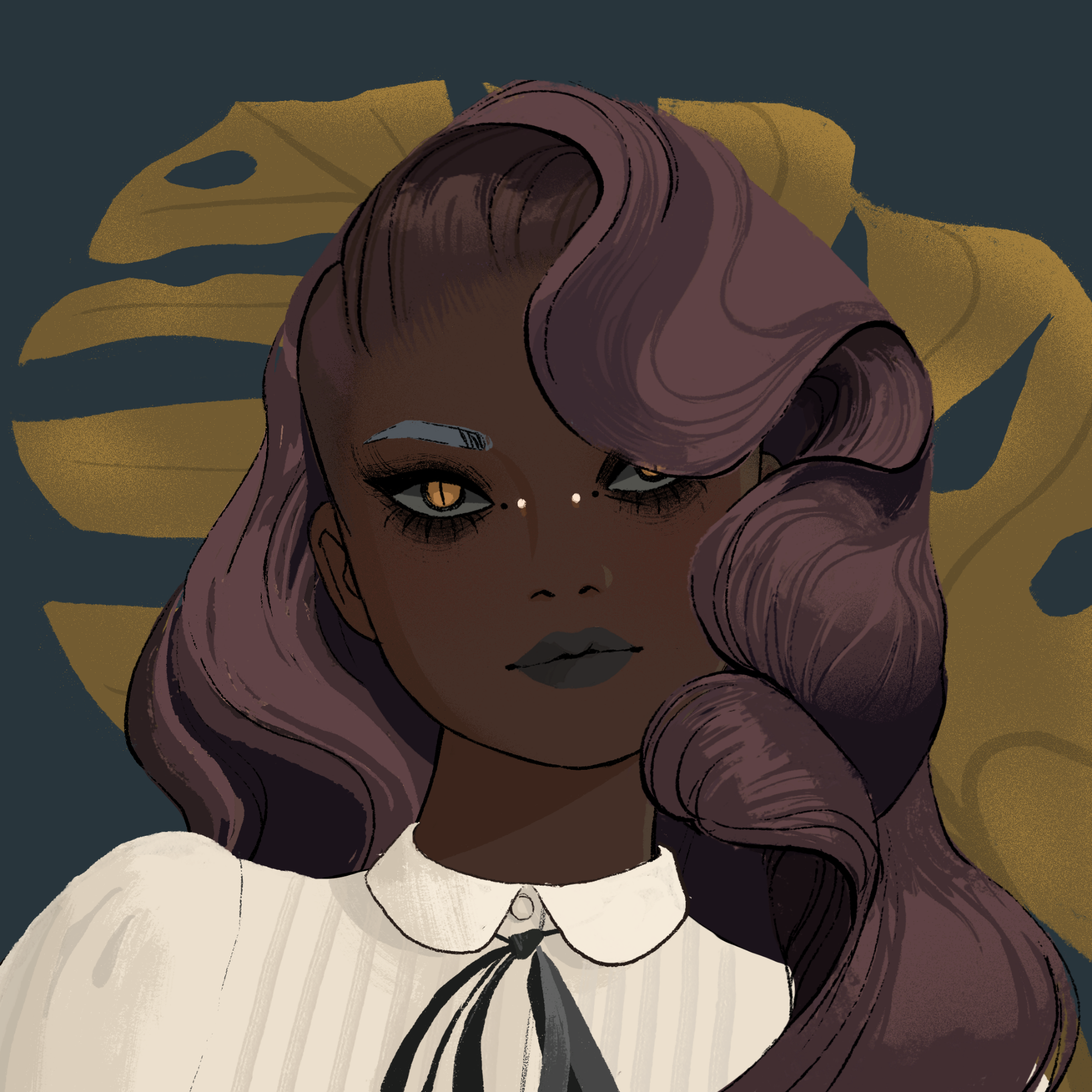 a portrait of Bohrium the dark