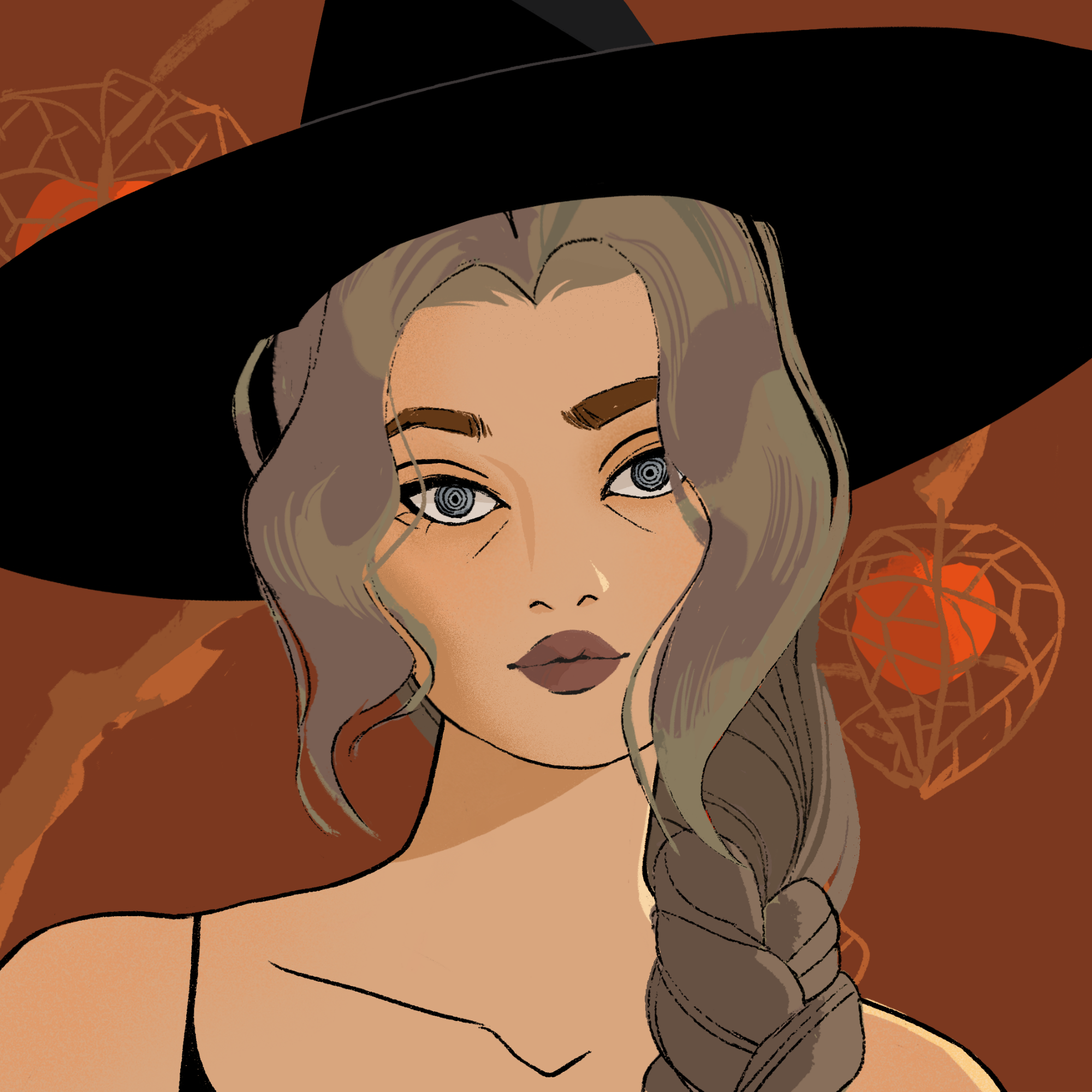 a portrait of Amyris the charming