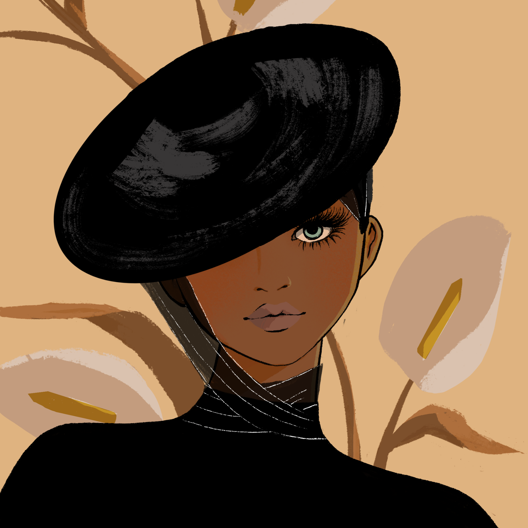 a portrait of Willow, the cruel sabre