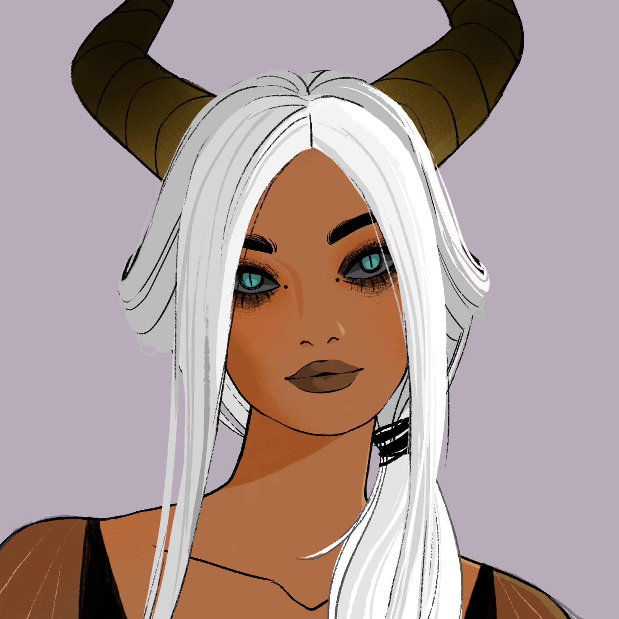 a portrait of Indium of the void