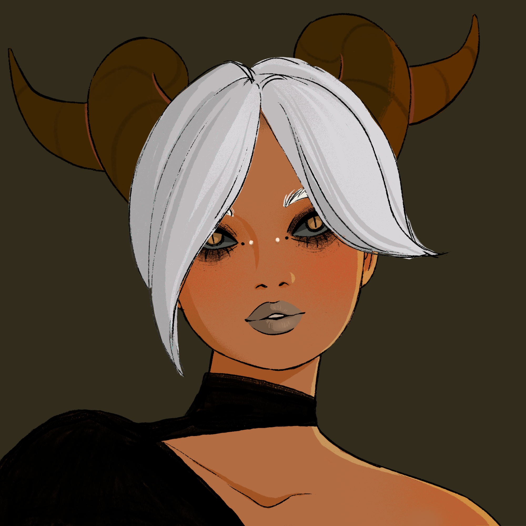 a portrait of Mistress hafnium