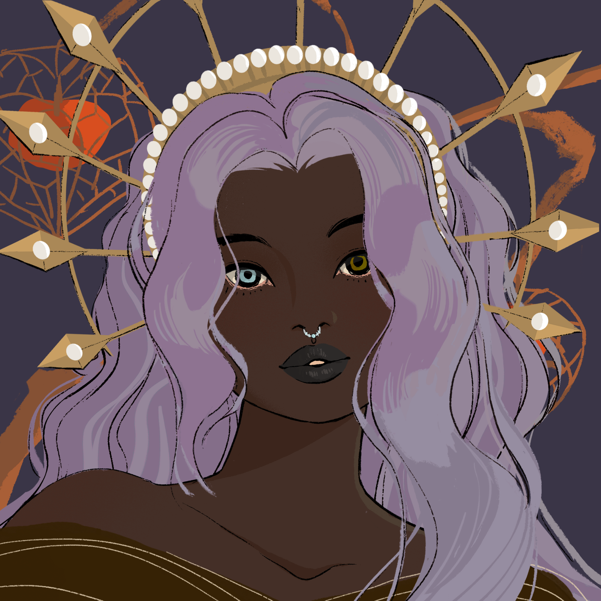 a portrait of Chiffon, the charming goblet